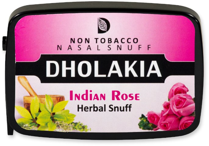 Dholakia Snuff Herbal Indian Rose 9g