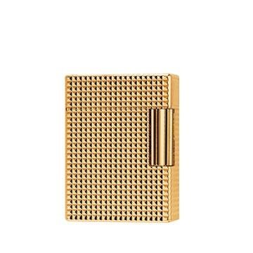 S.T. Dupont Ligne 1 klein vergoldet carré (013210)