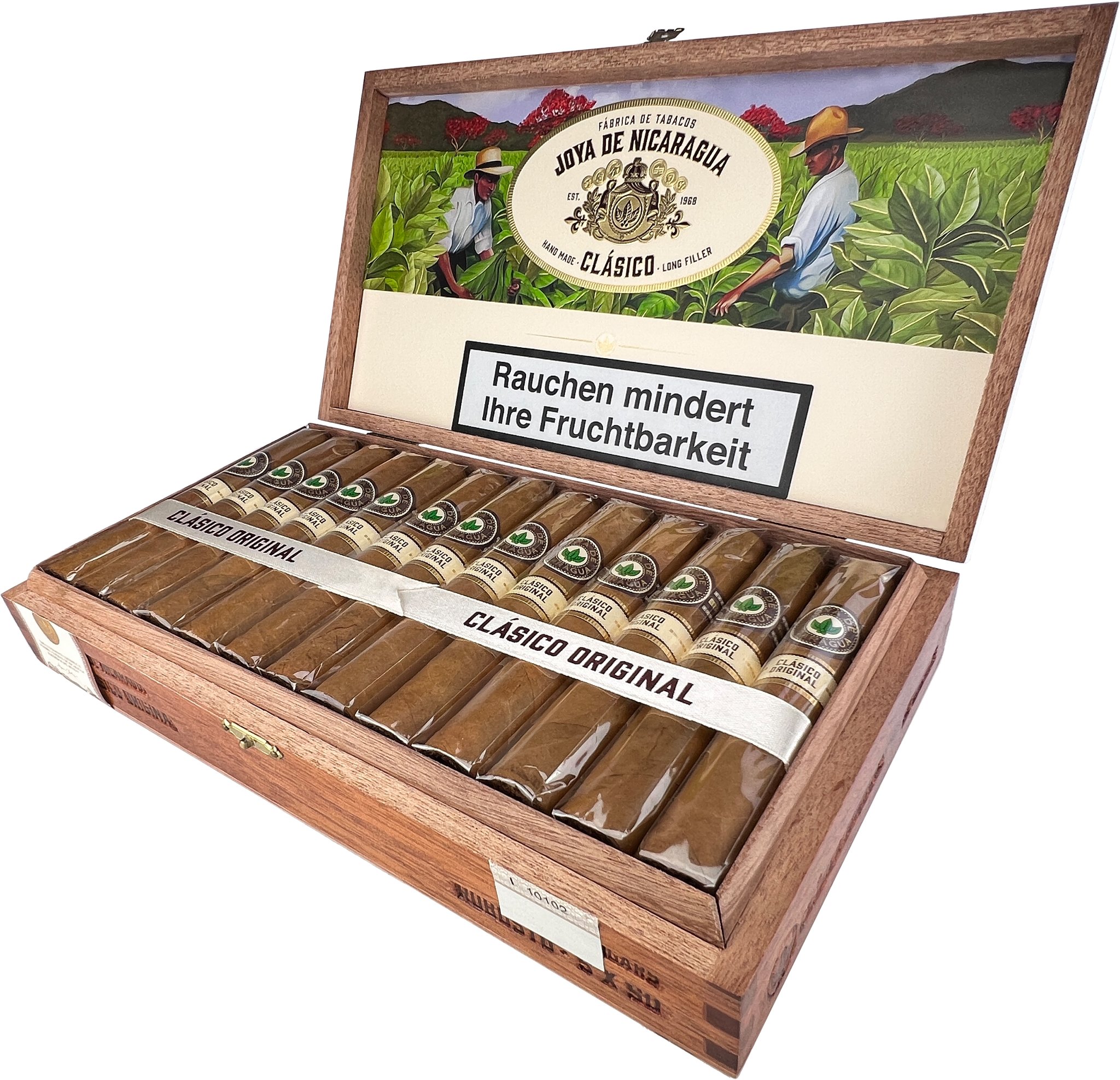 Joya de Nicaragua Clasico Robusto Kiste offen
