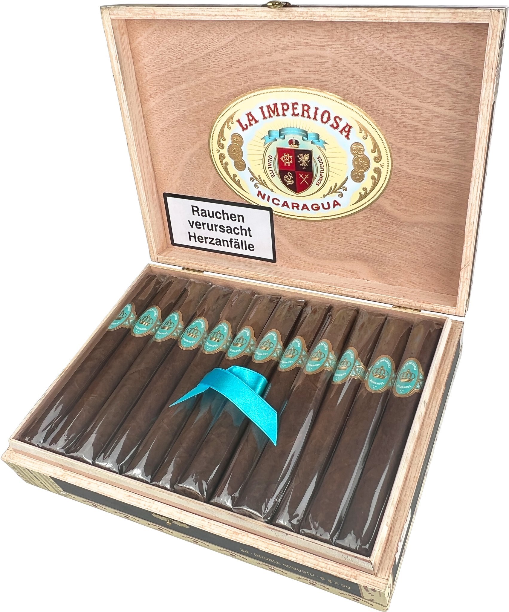Crowned Heads La Imperiosa Double Robusto Kiste offen