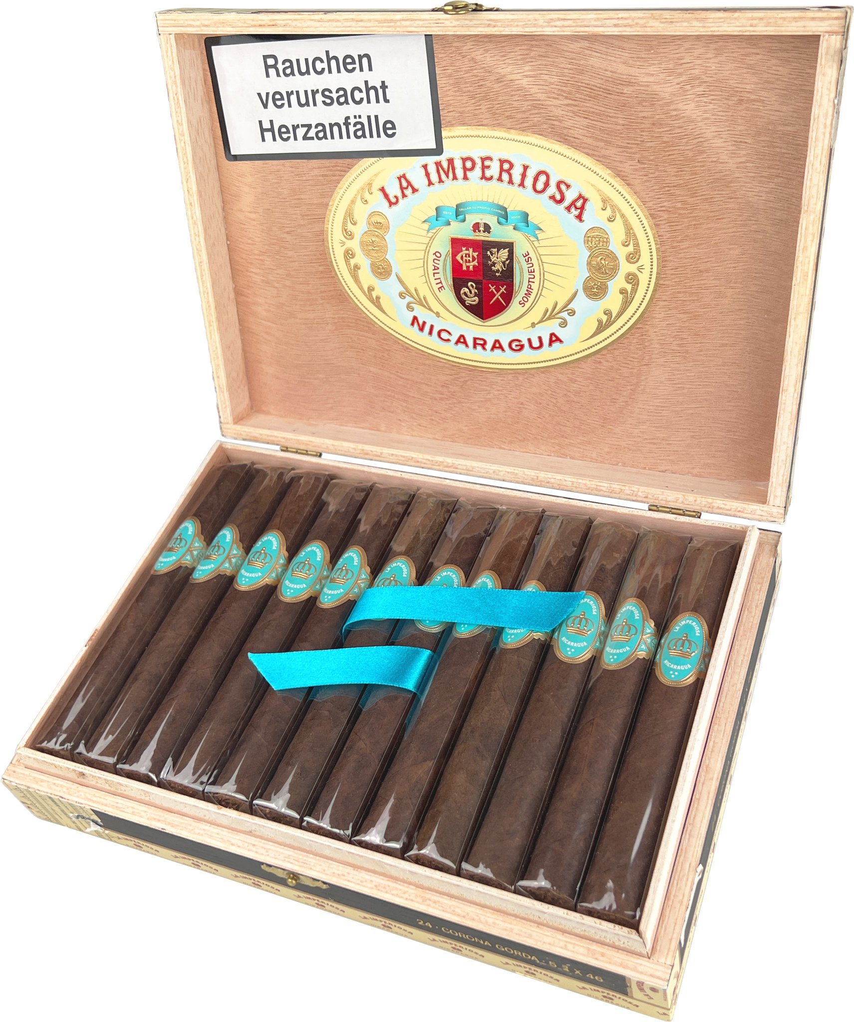 Crowned Heads La Imperiosa Corona Gorda Kiste offen