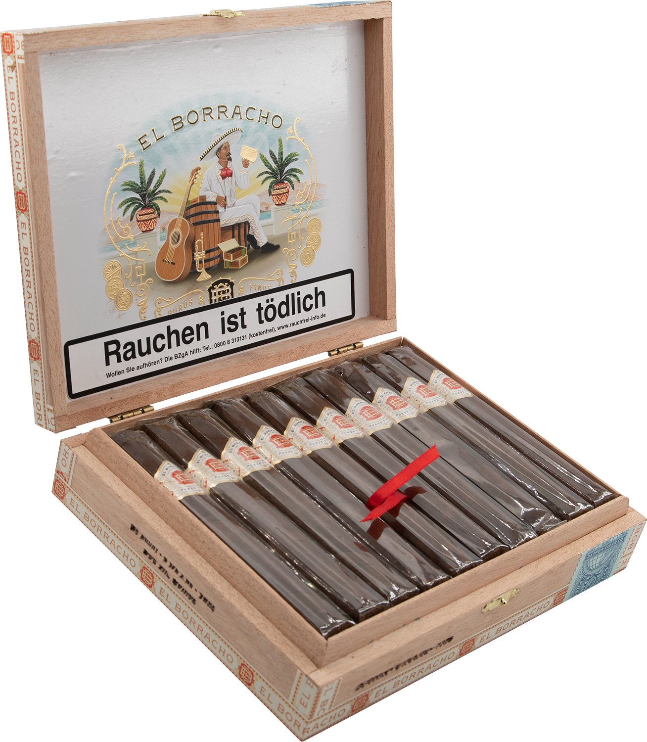 Dapper El Borracho Toro Kiste offen