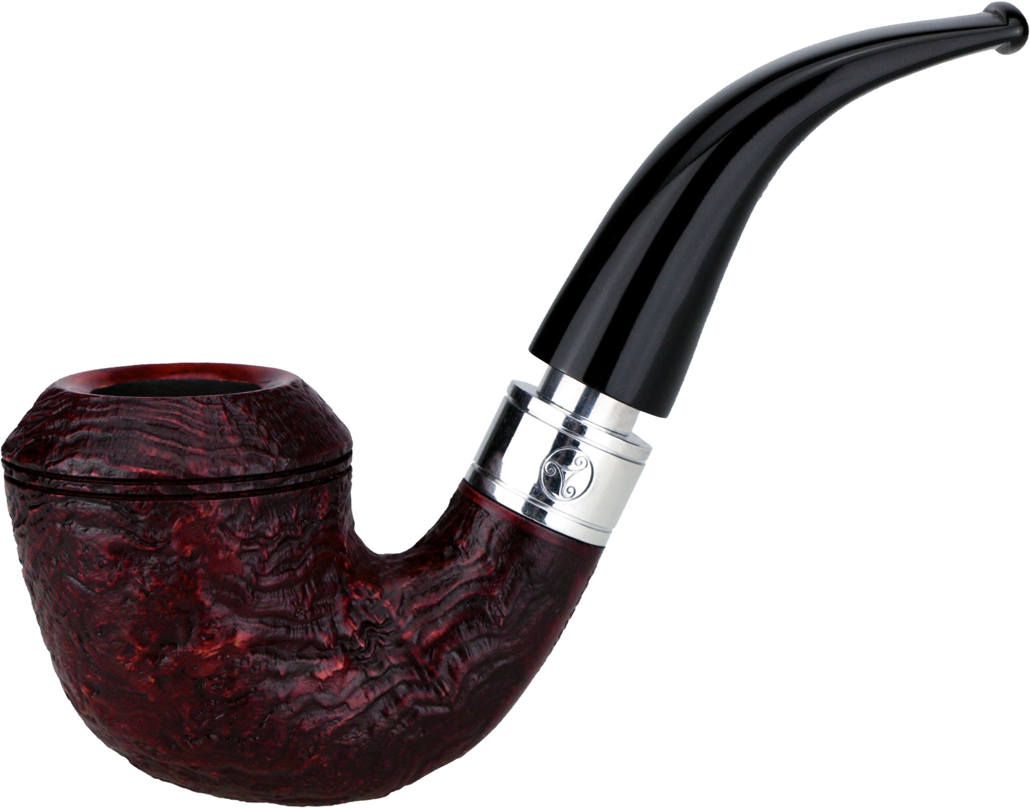 sandblast red Modell 15 schwarzes Mundstück