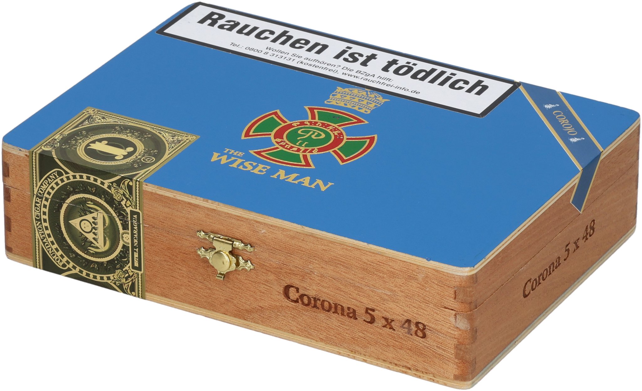 Wise Man Corojo Corona box