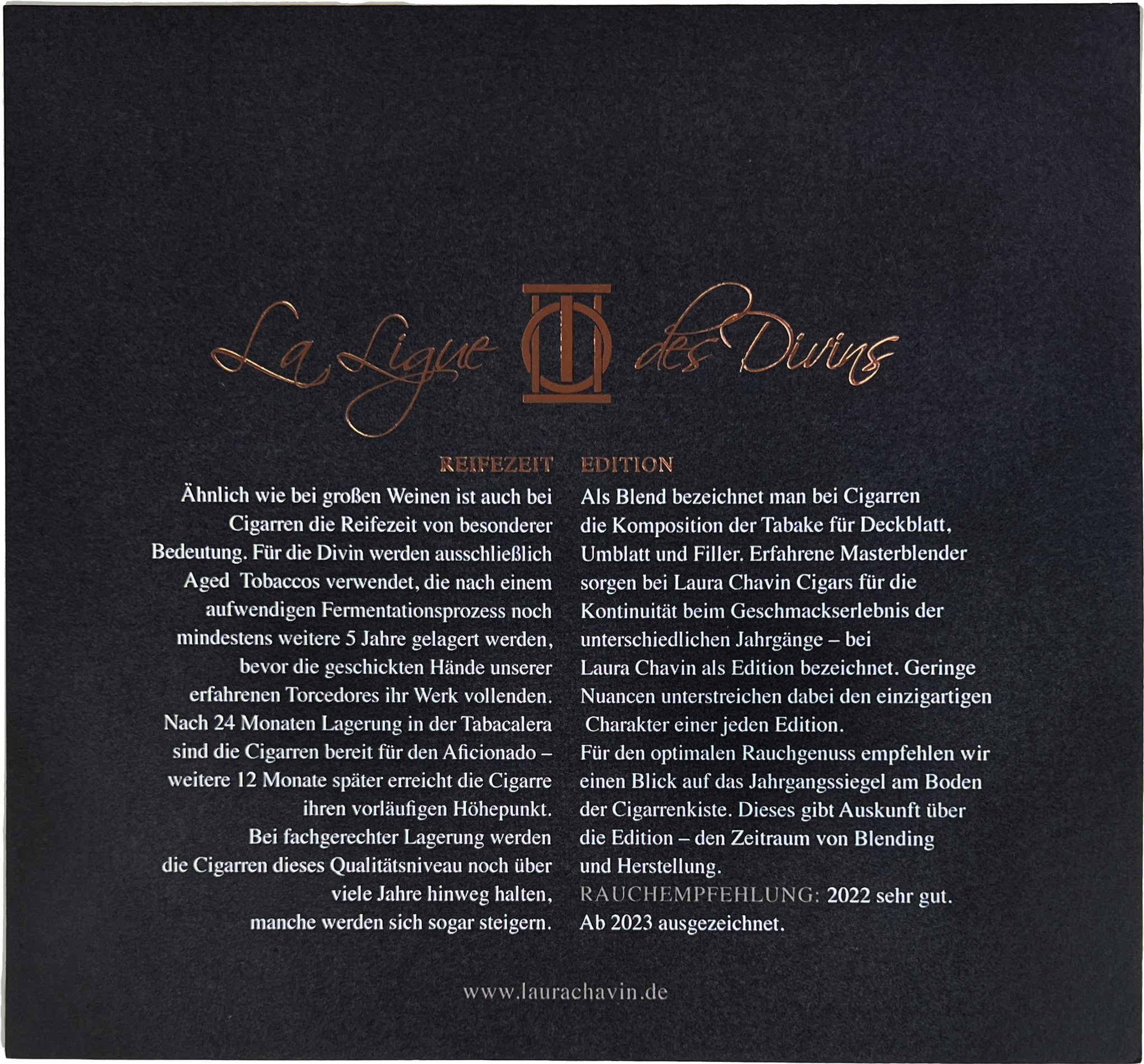 Laura Chavin La Ligue des Divins Gran Corona (Edition 2020) Flyer