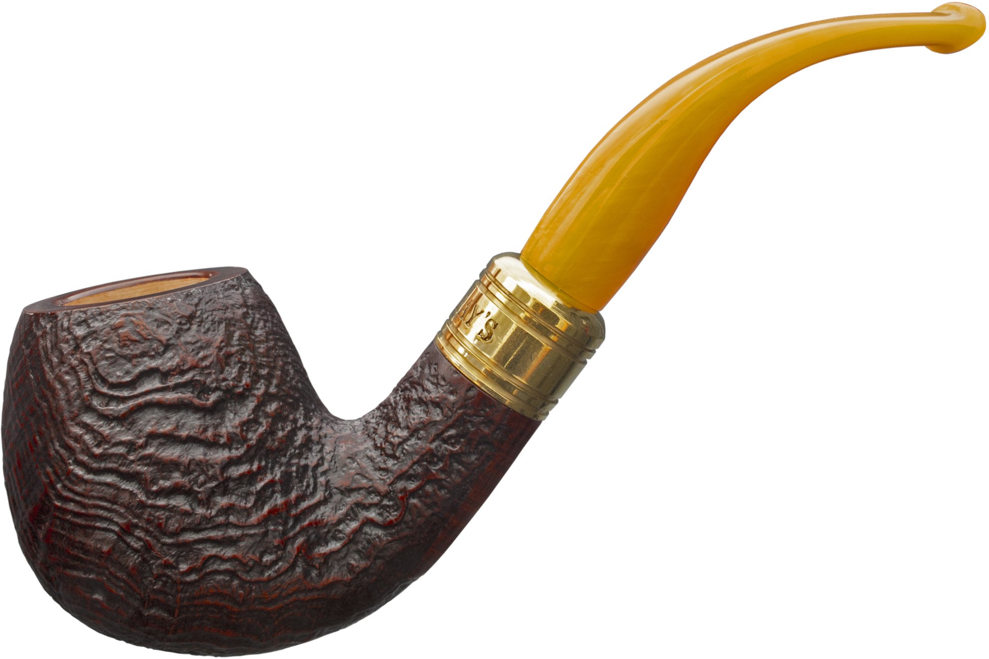 Rattray's The Bagpiper sandblast Mundstück gelb (15999)