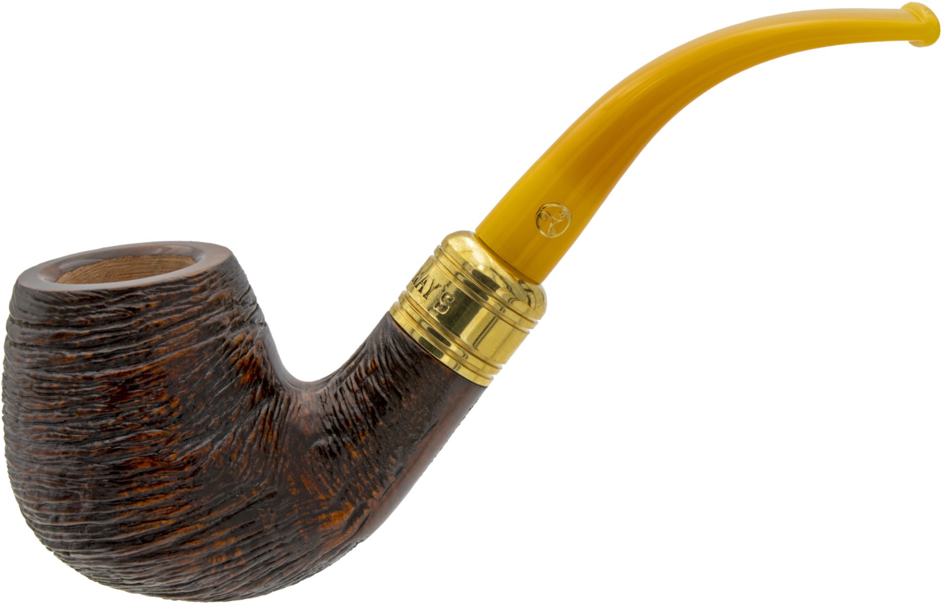 rustic Mundstück gelb kurz