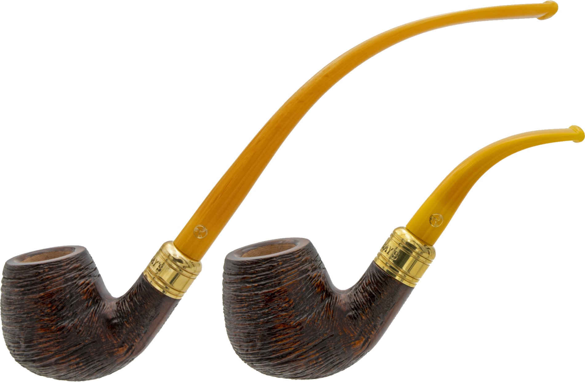 rustic Mundstück gelb