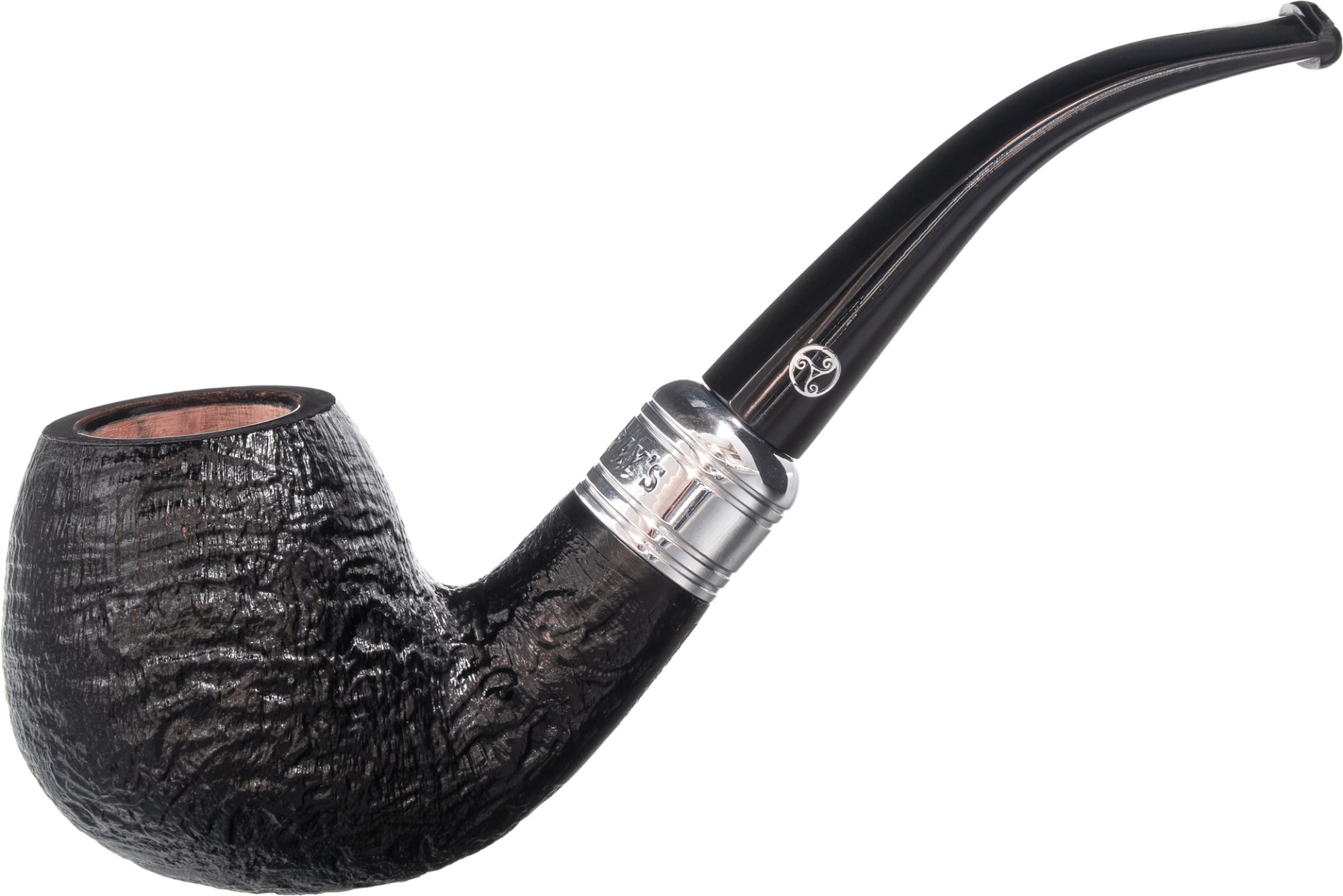 Sandblast Mundstück Schwarz 02b