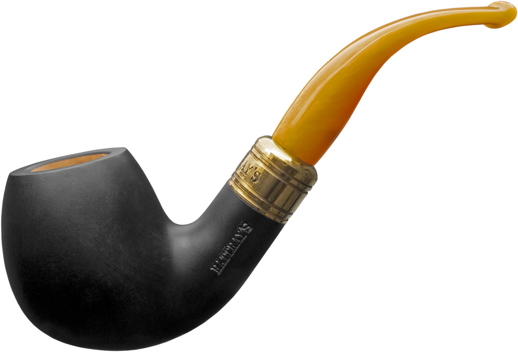 Rattray's The Bagpiper Schwarz Mundstück Gelb B-Ware (16000)