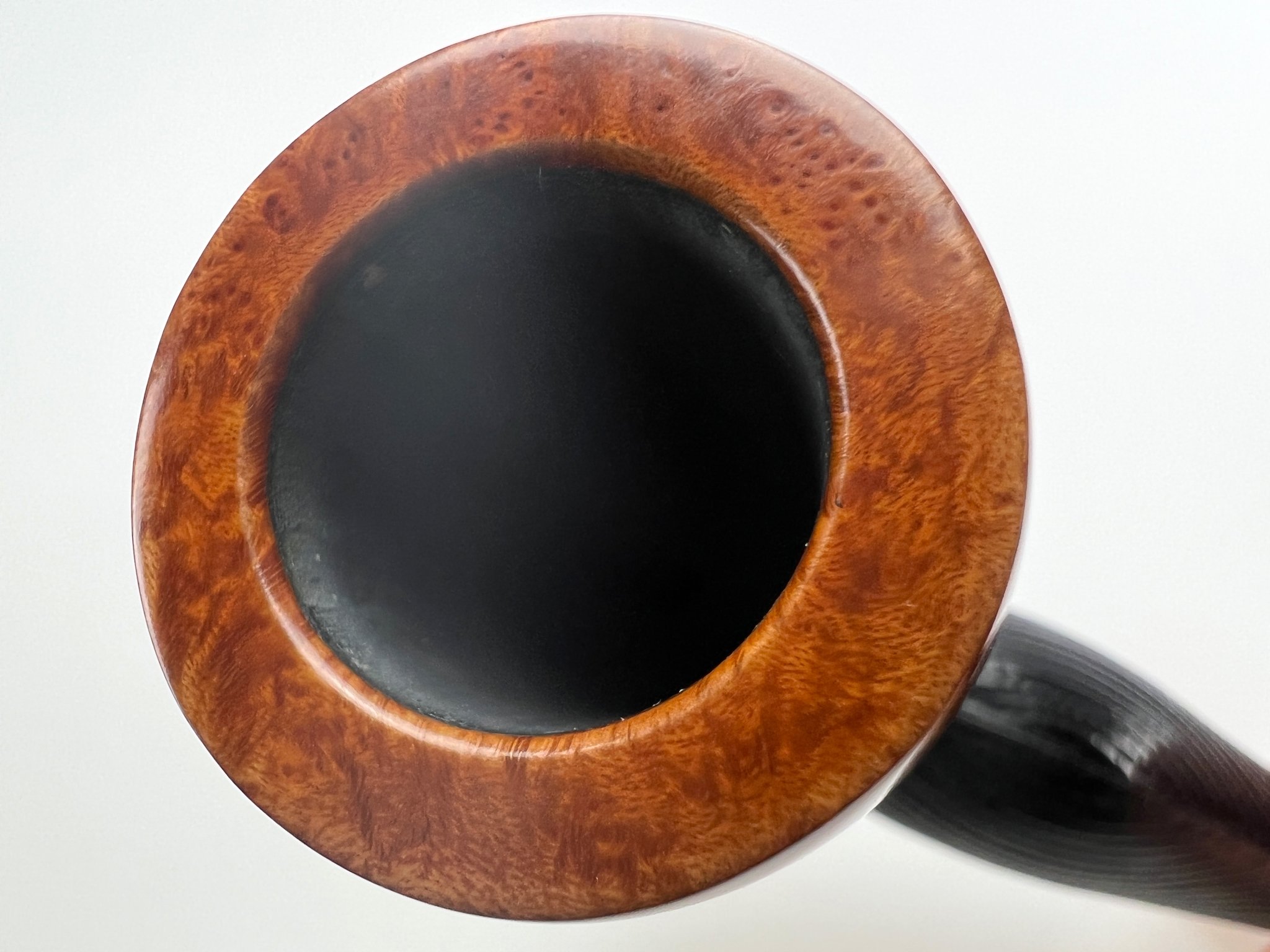 Old German Clay Pipes das Legendäre Frauenbein glatt mit Wechselkopf (interne Nr. 4)