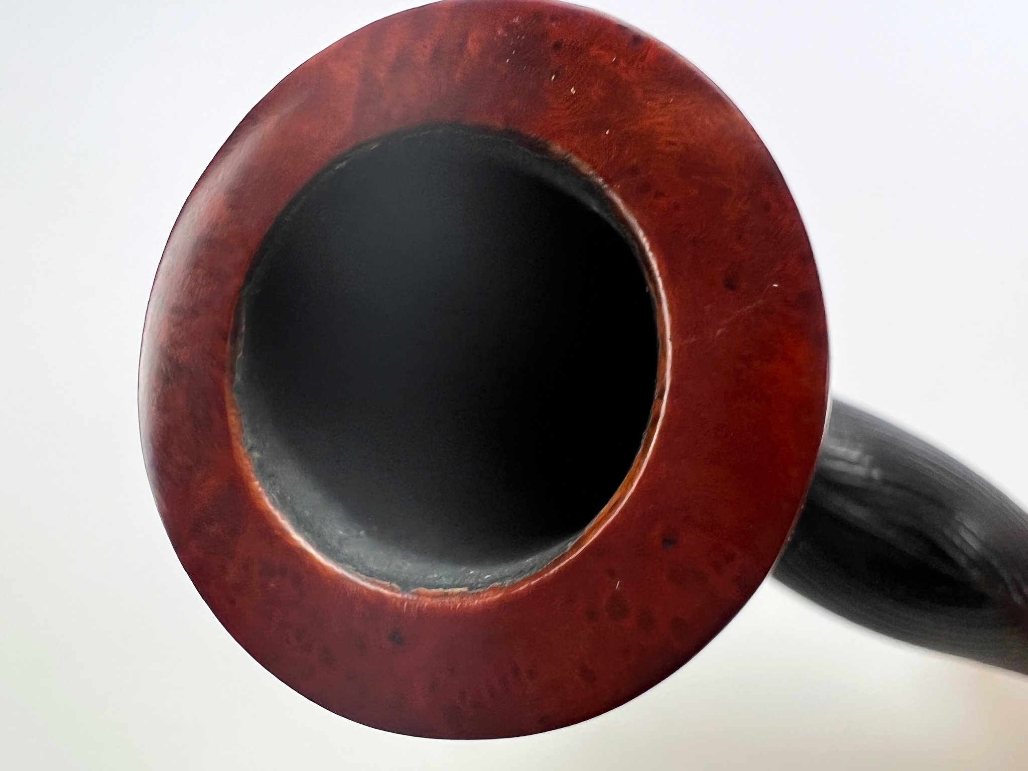 Old German Clay Pipes das Legendäre Frauenbein glatt mit Wechselkopf (interne Nr. 5)