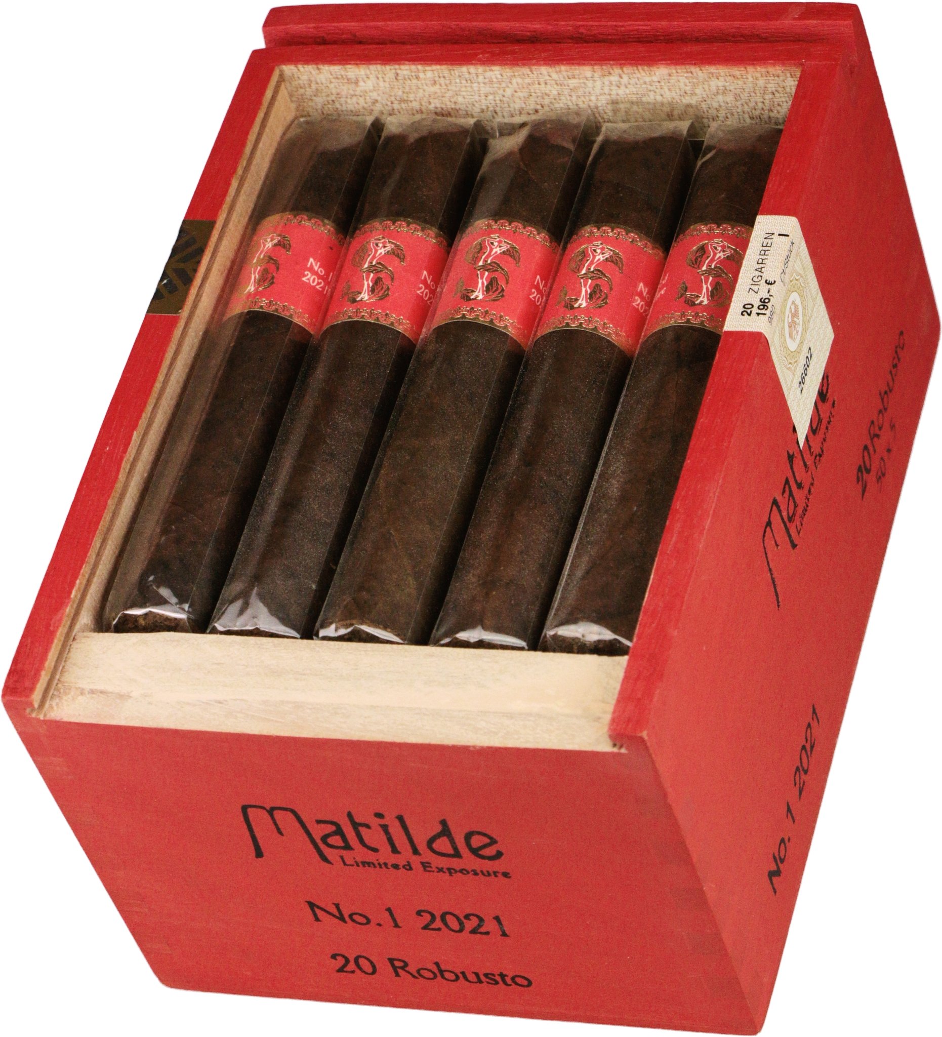Exposure No. 1 Robusto Kiste offen