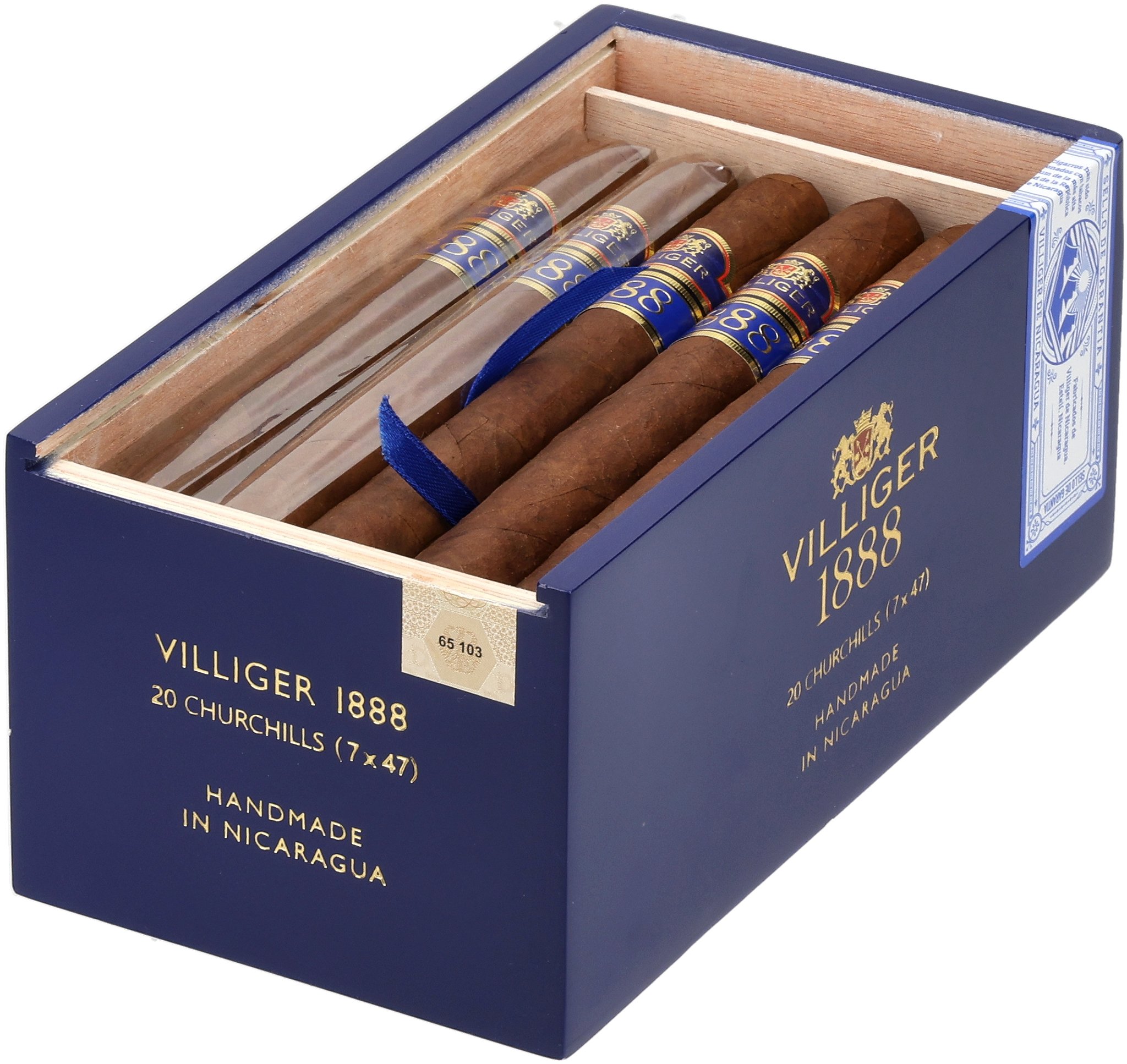 Nicaragua Churchill box open