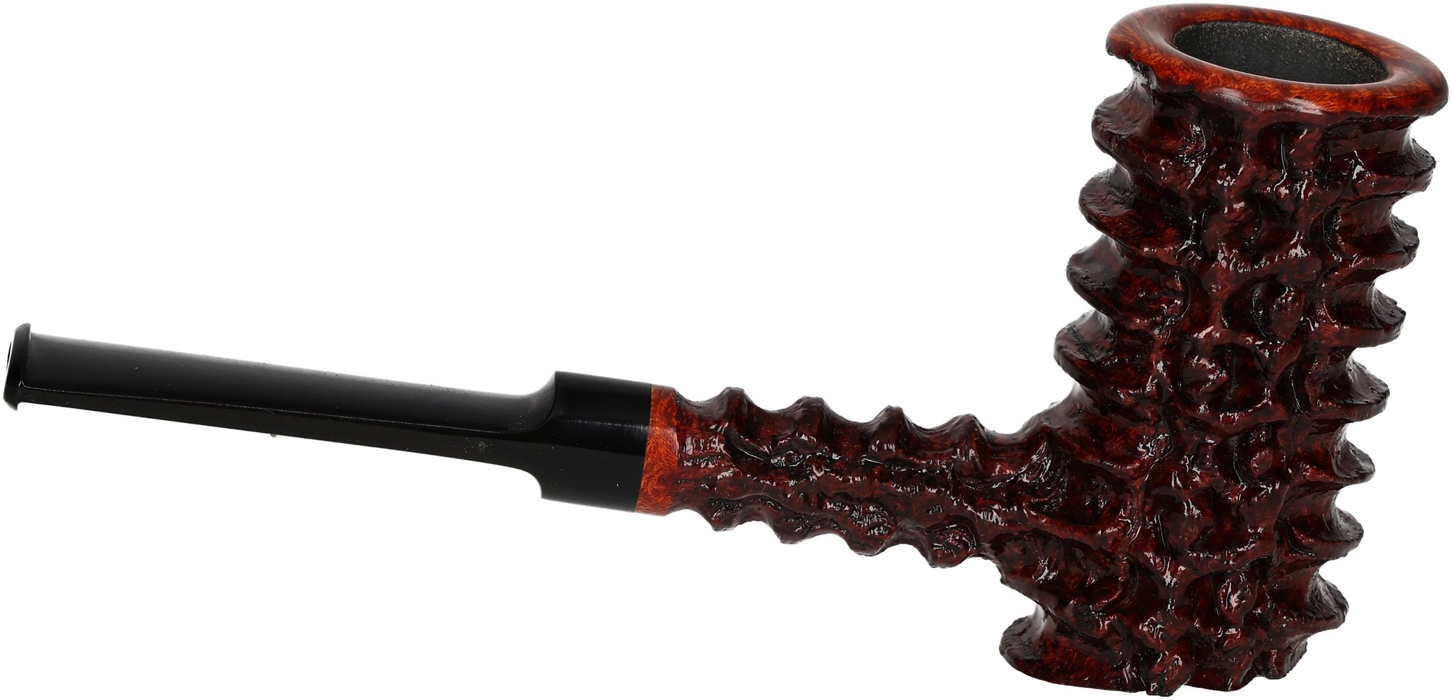 Tom Eltang Freehand Pfeifen Rustic Poker_04