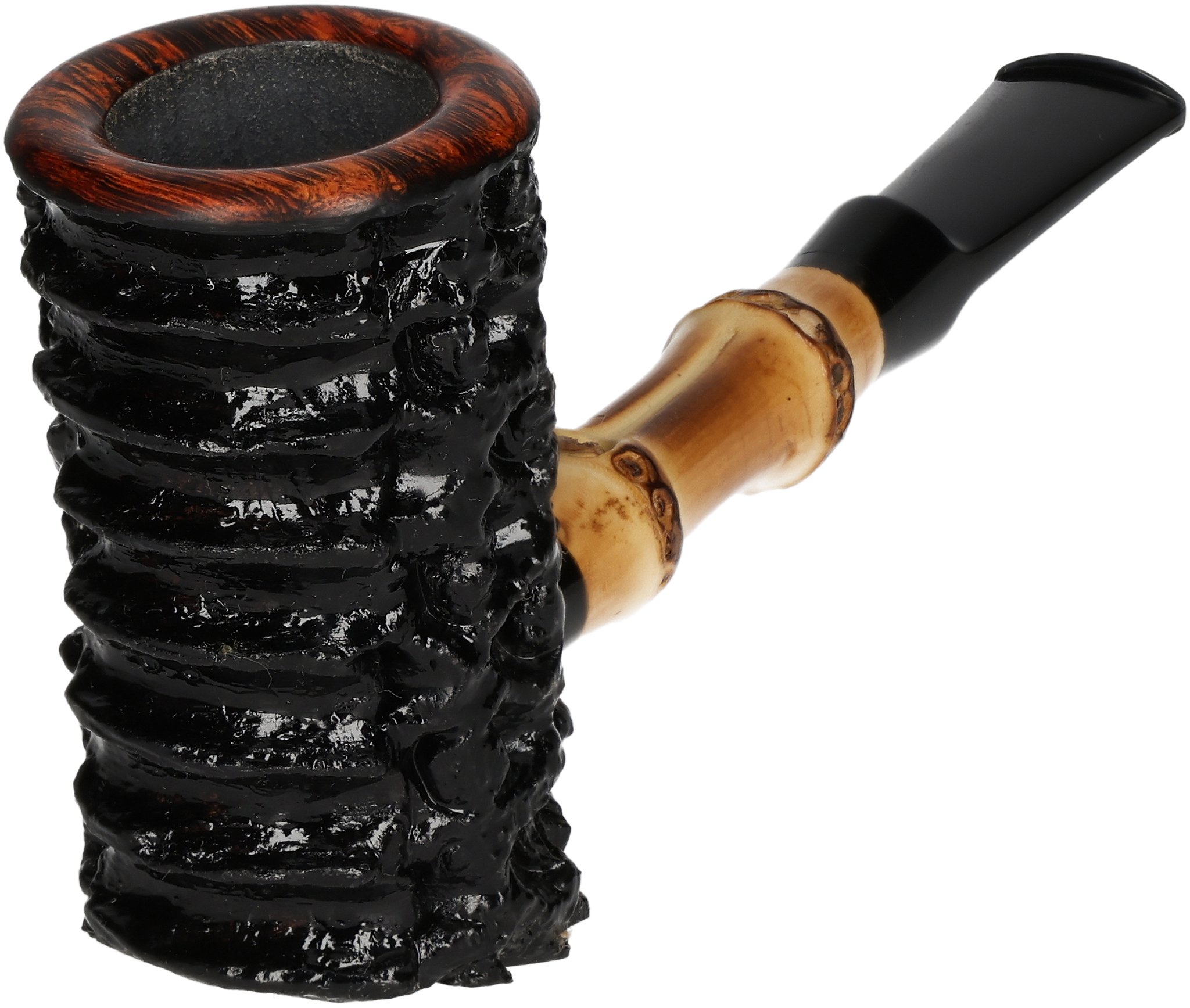 Tom Eltang Freehand Pfeifen Rustic Poker_03