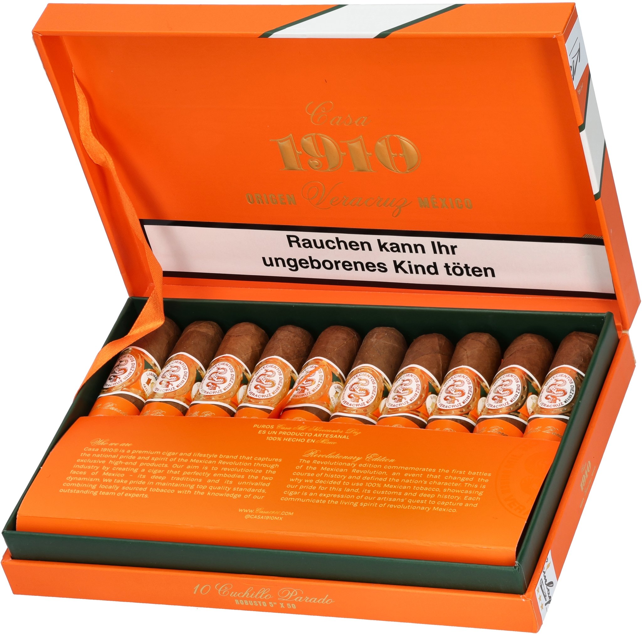 Cuchillo Parado 10er Kiste offen 2