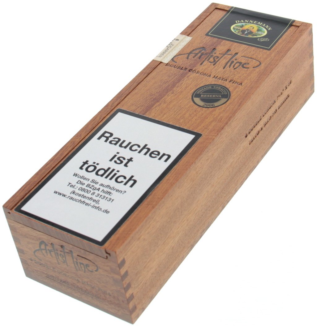 Dannemann Artist Line Reserva Mata Fina Double Corona Kiste