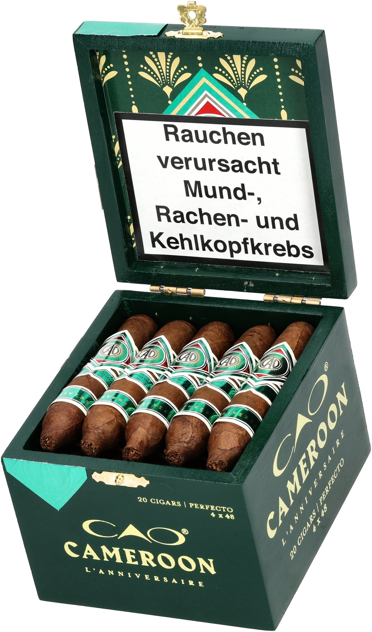 CAO Cameroon Perfecto_Kiste Offen