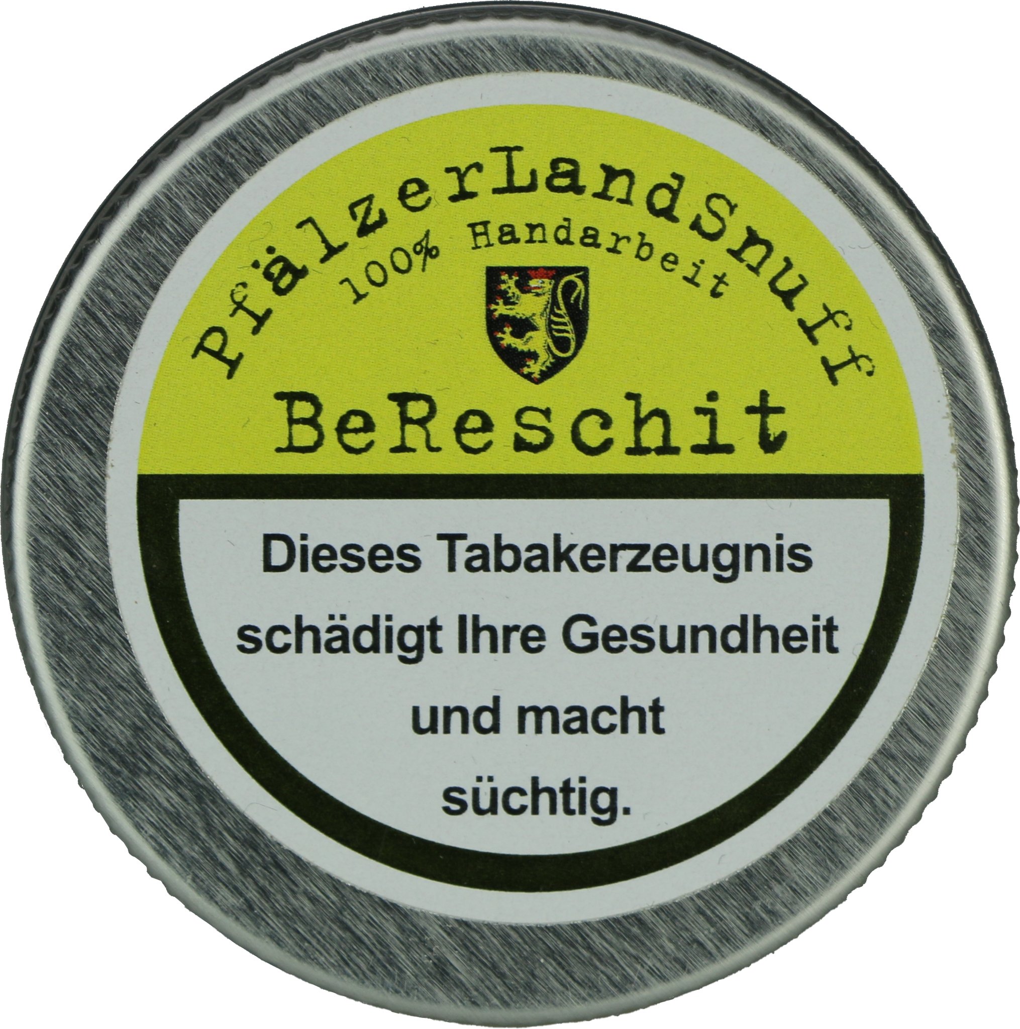 Pfälzer Landsnuff Schnupftabak BeReschit 10g Dose