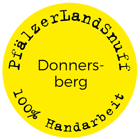 Pfälzer Landsnuff Schnupftabak Donnersberg 10g Aufkleber