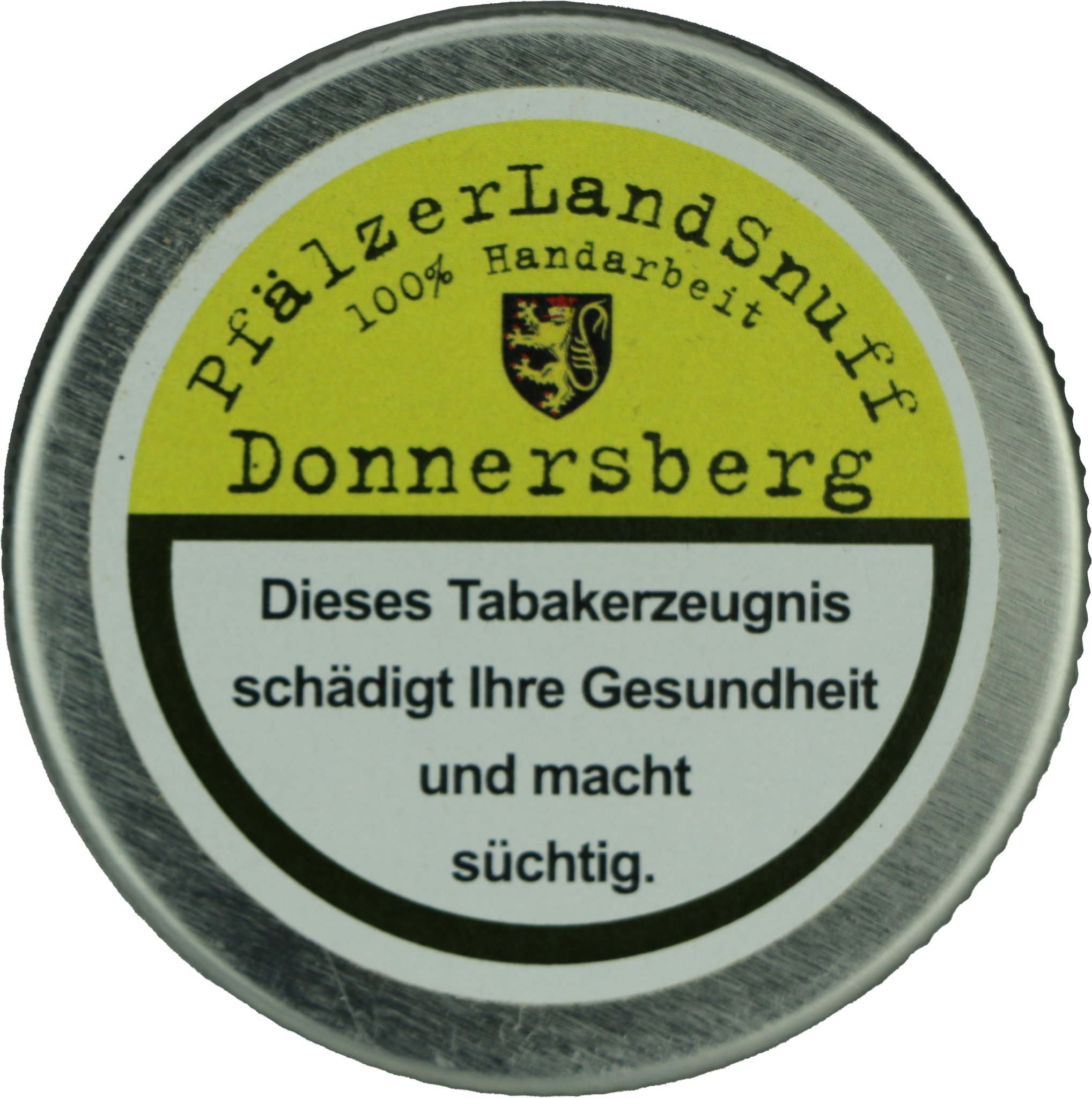 Pfälzer Landsnuff Schnupftabak Donnersberg 10g Dose