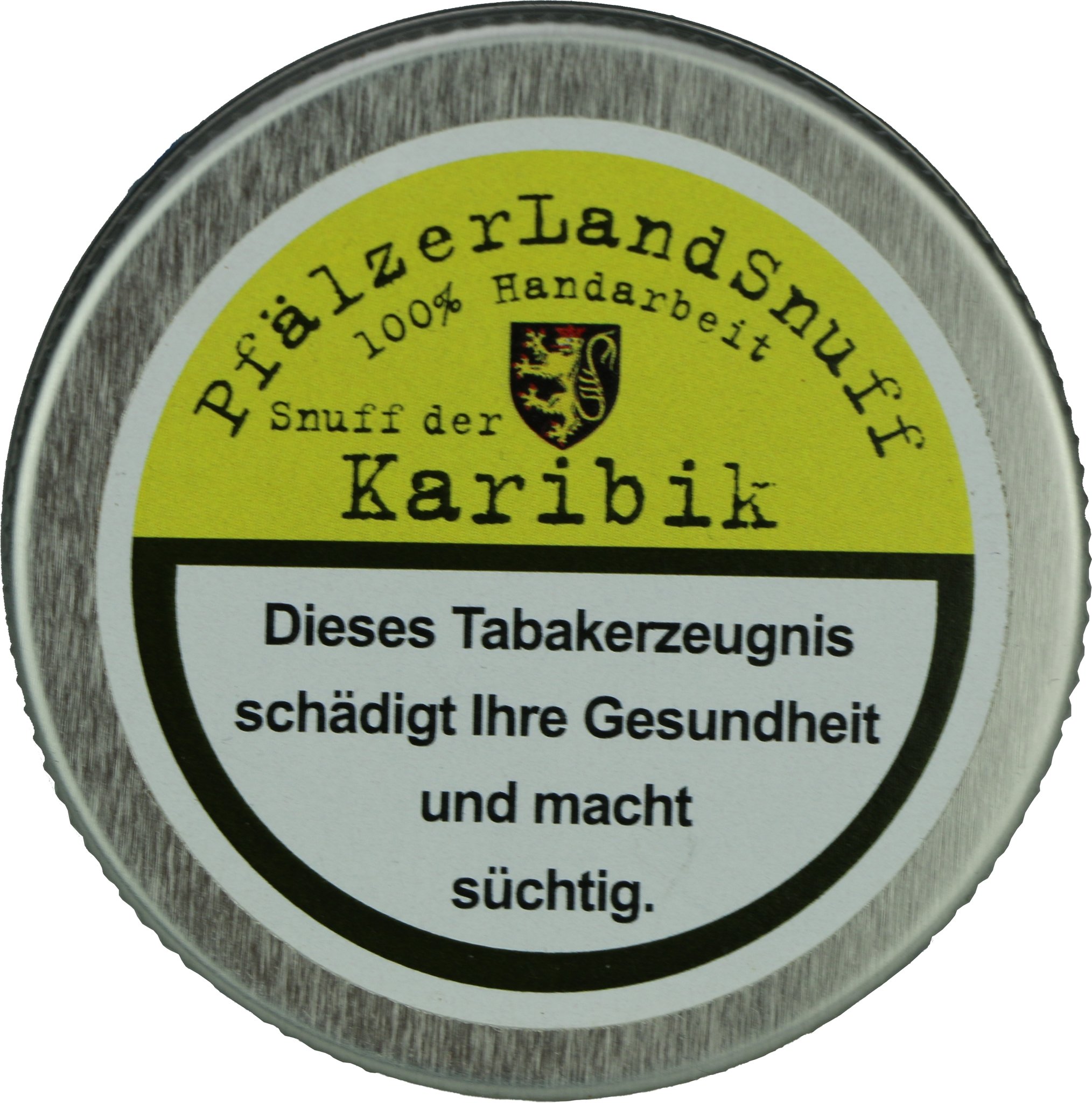 Pfälzer Landsnuff Schnupftabak Karibik 10g Dose