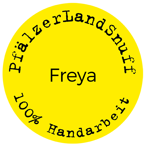 Pfälzer Landsnuff Schnupftabak Freya 10g Aufkleber
