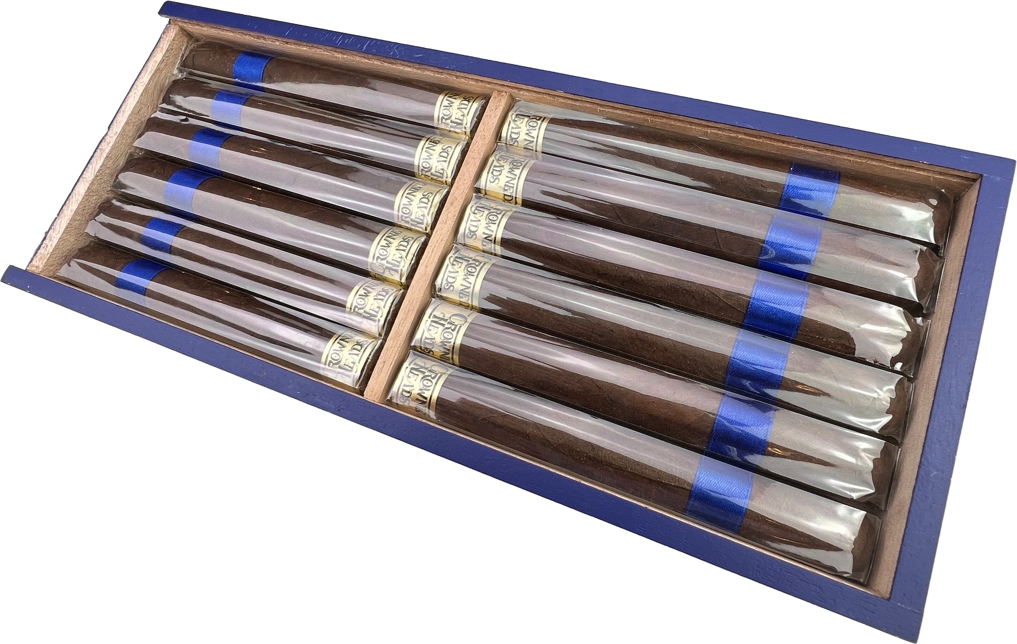 Crowned Heads Limited Edition Azul y Oro (Toro) Kiste offen