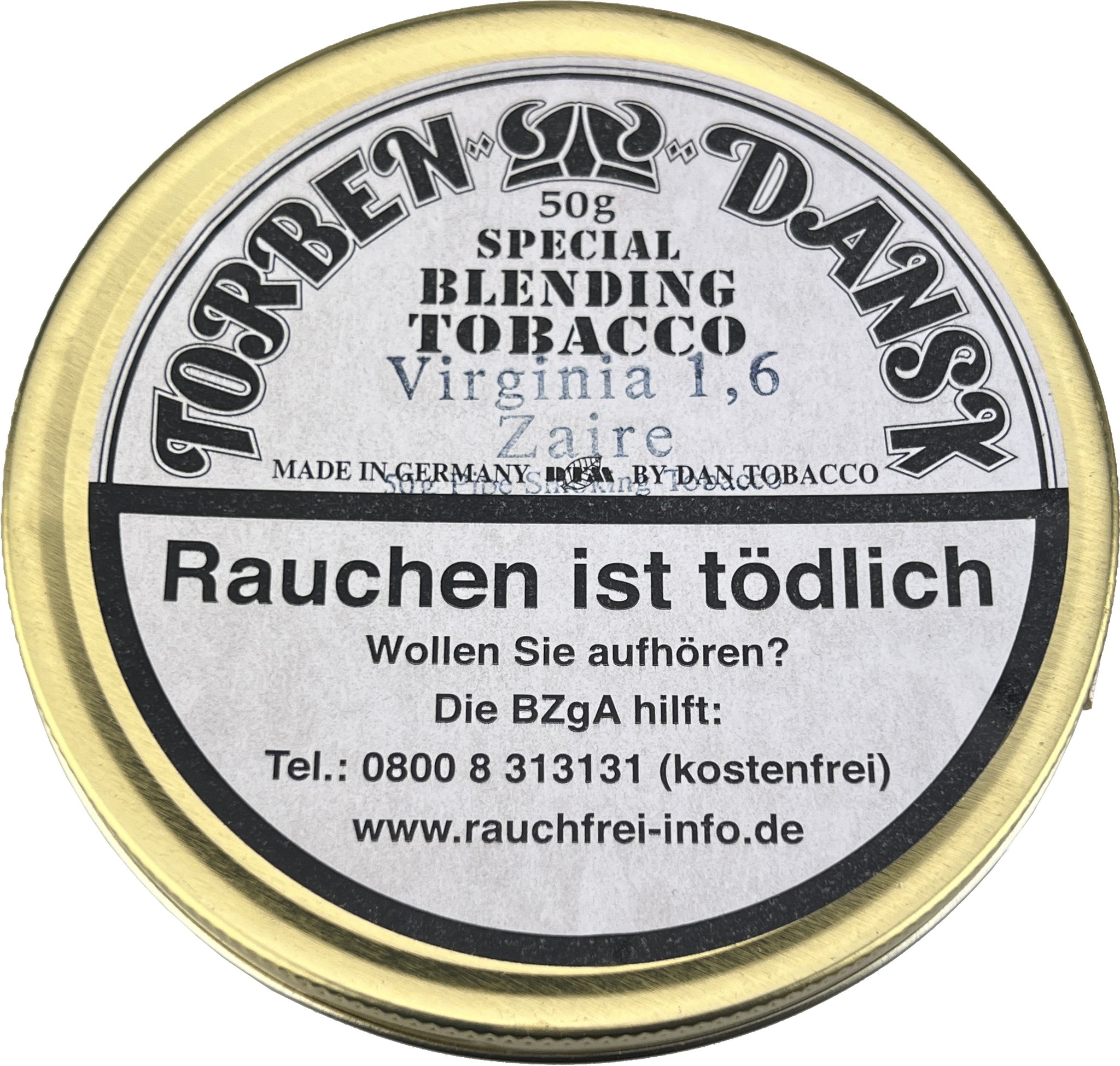 Dan Tobacco Torben Dansk Virginia 1,6 Zaire 50g