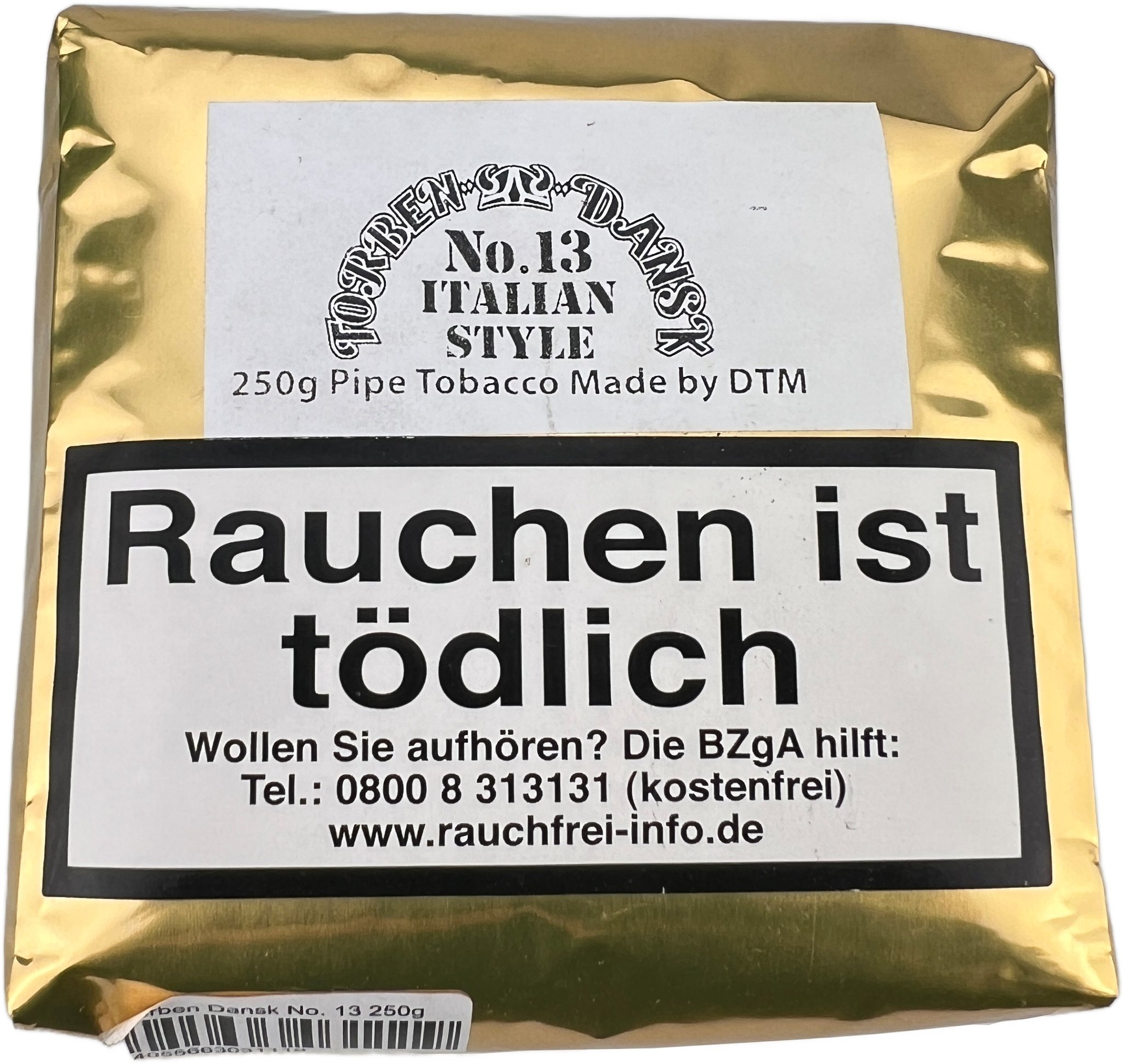 Dan Tobacco Torben Dansk No. 13 Italian Style 250g Pouch