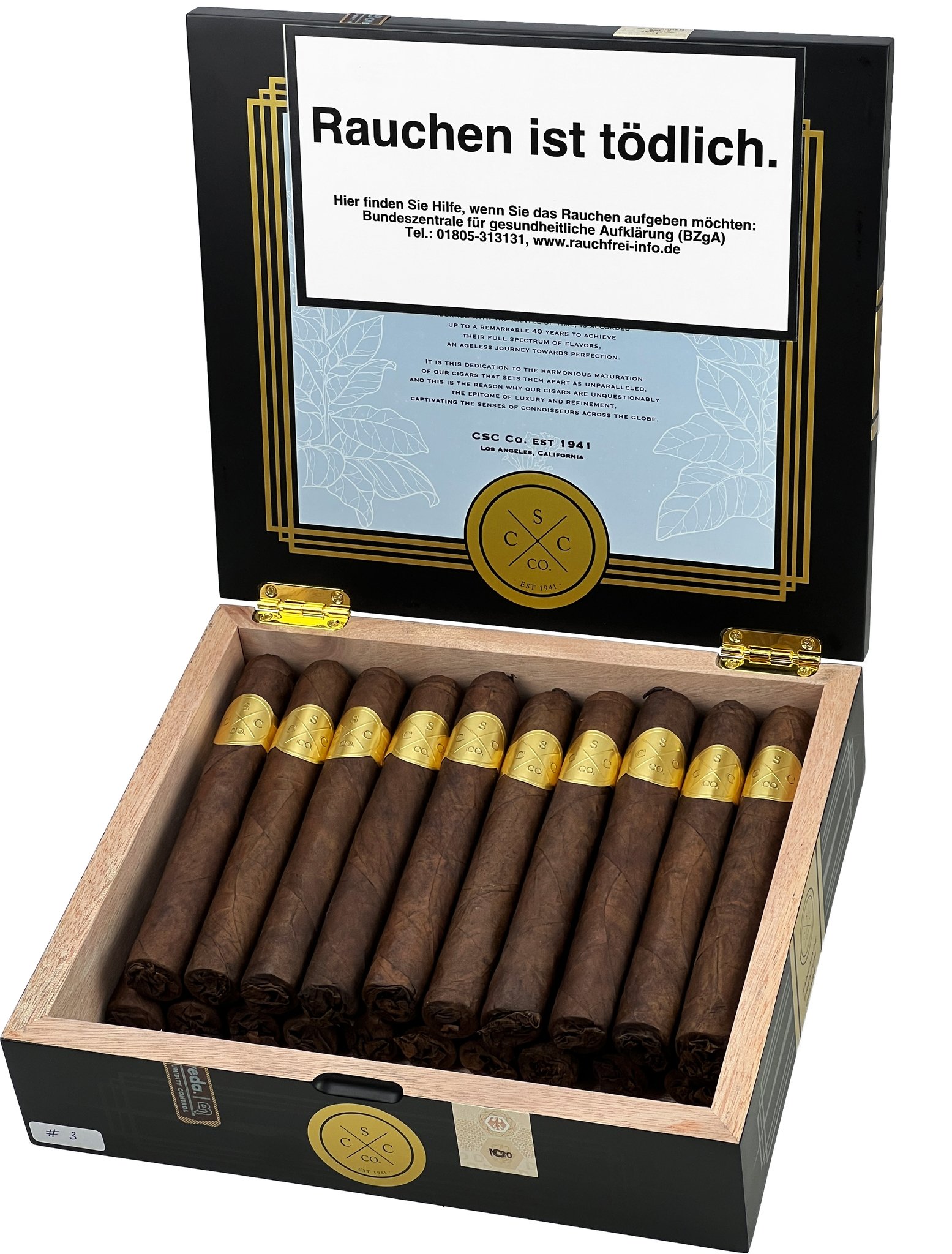  Fire Oak #3 Toro Offen Kiste