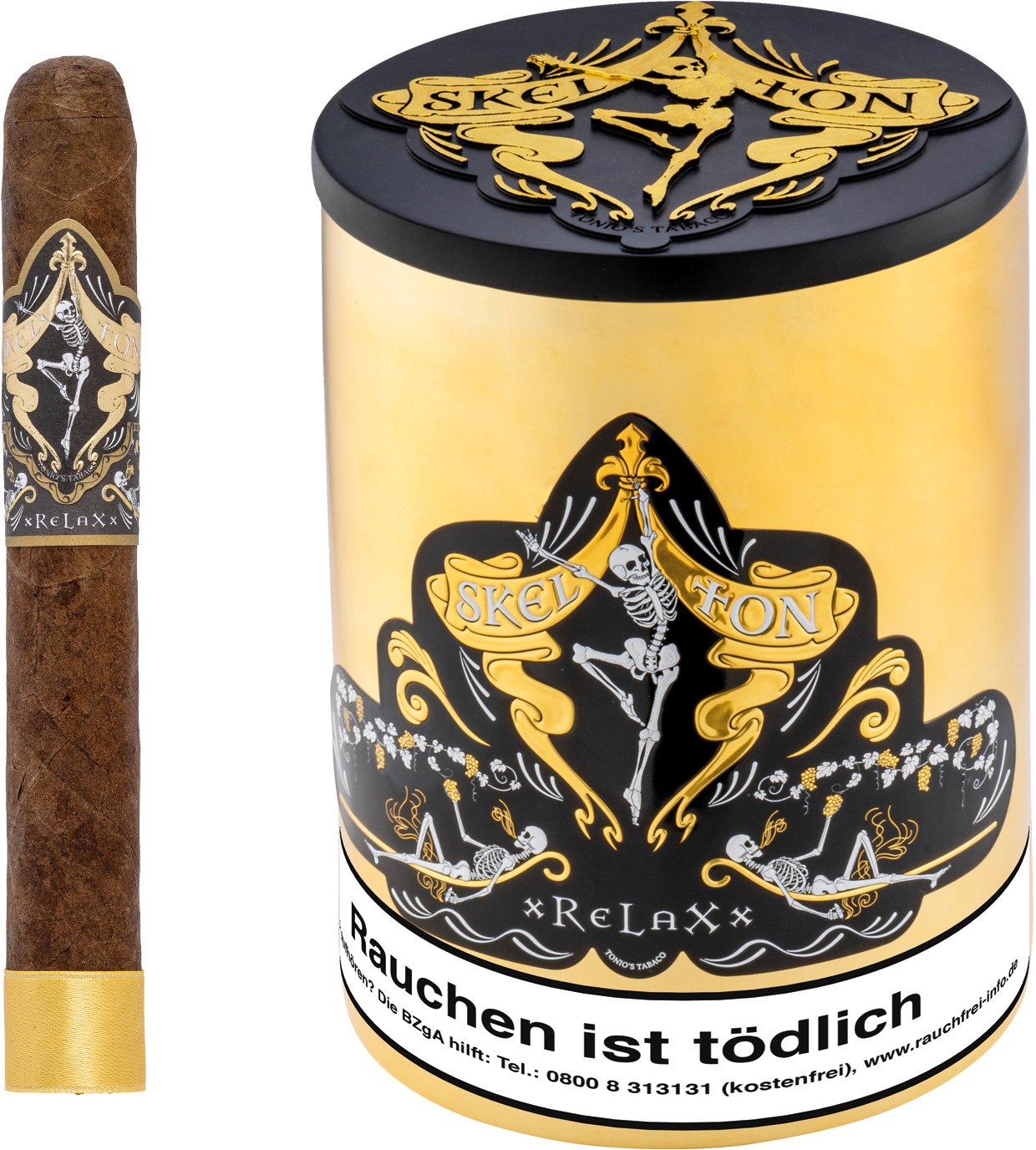 Xrelaxx Toro Jar mit Zigarre