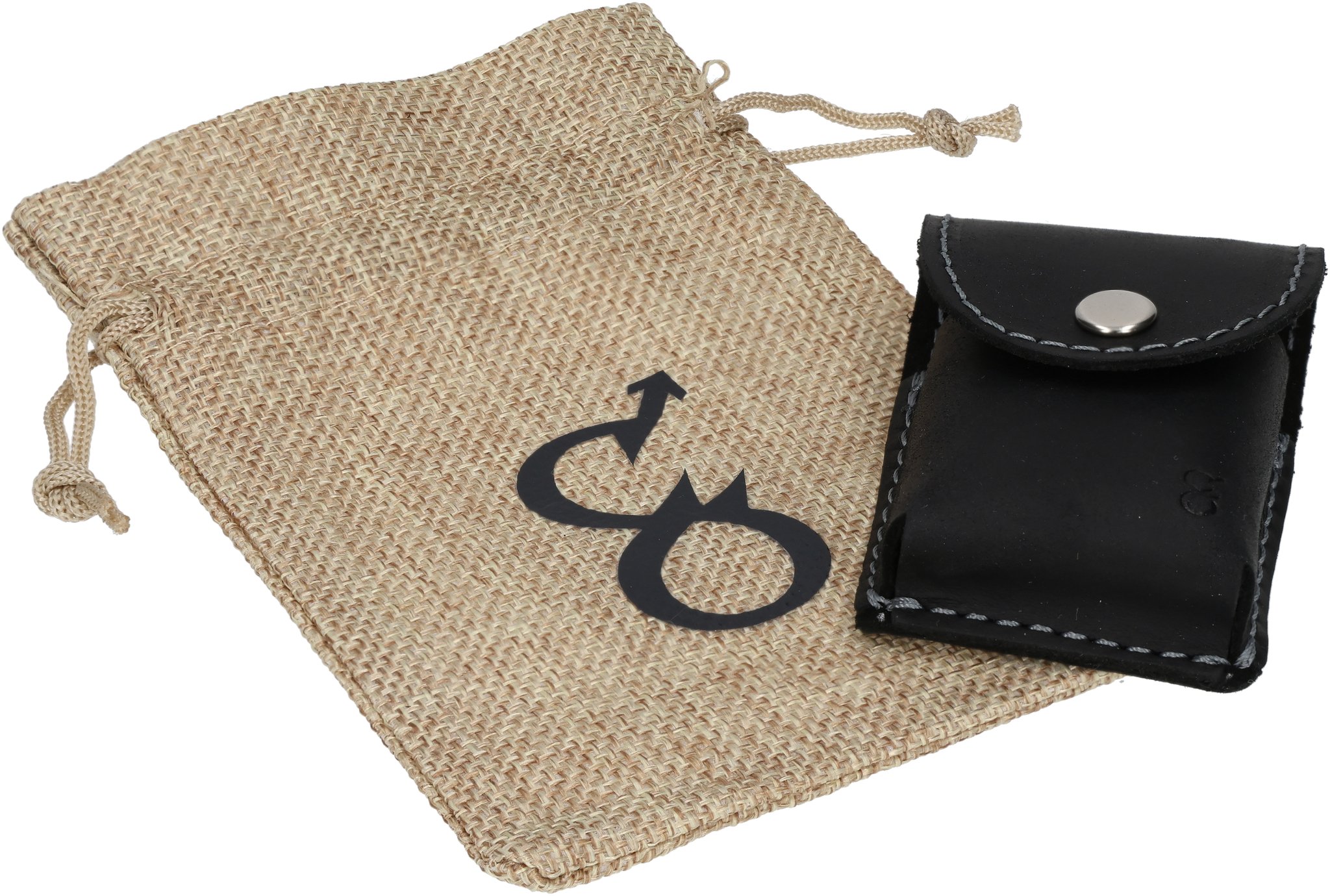 Lederetui Schwarz 07