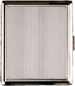 Classic Zigarilloetui 18er Silver satin (603961)