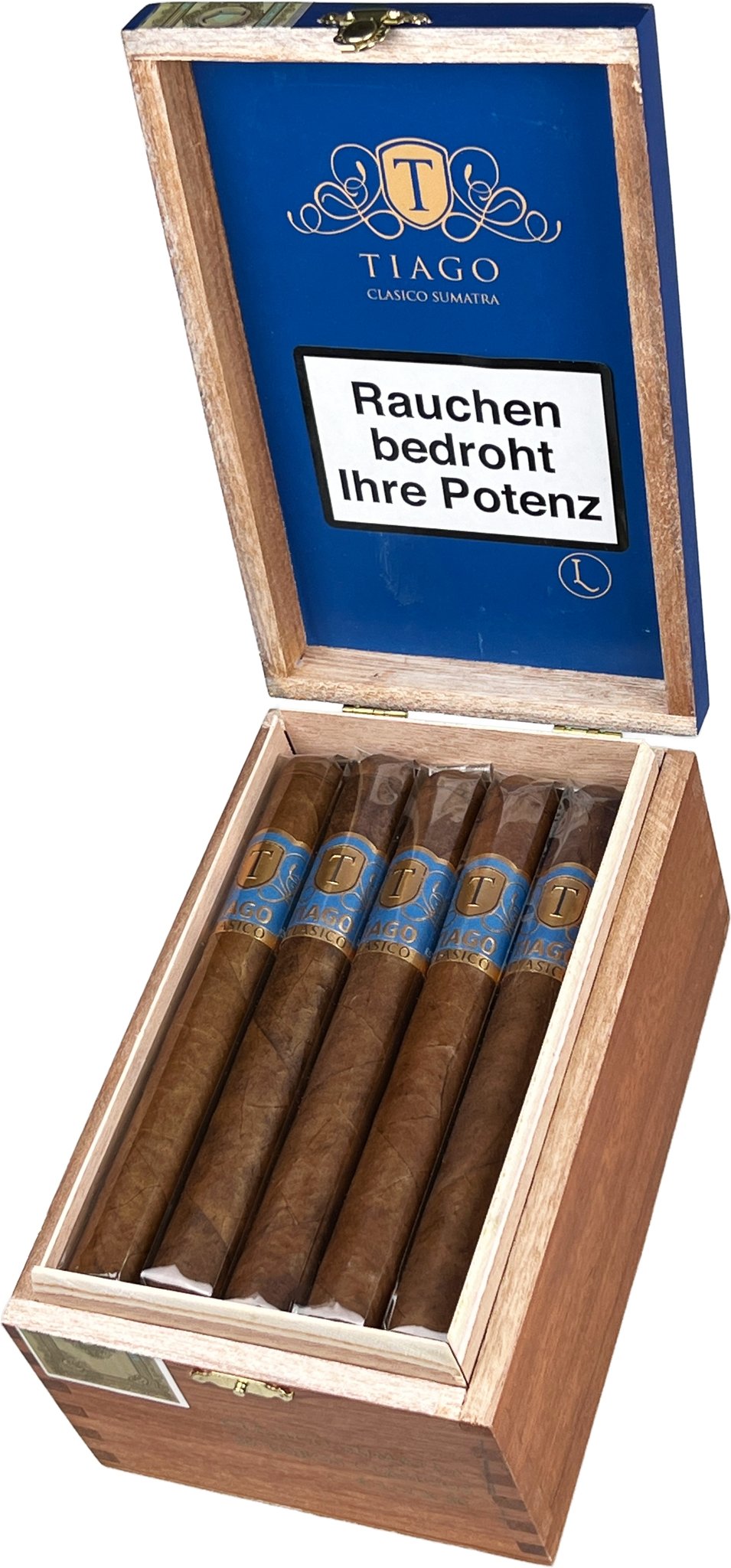 Clásico Sumatra Toro Kiste offen