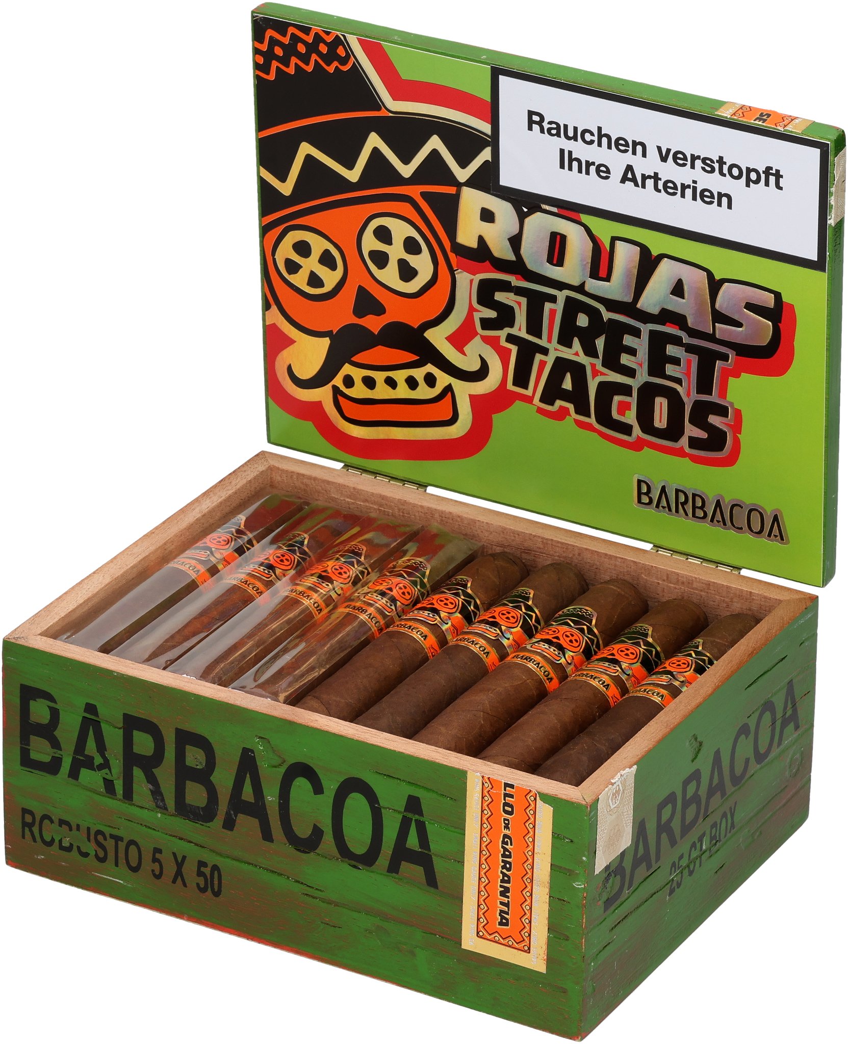 Barbacoa Robusto Box open