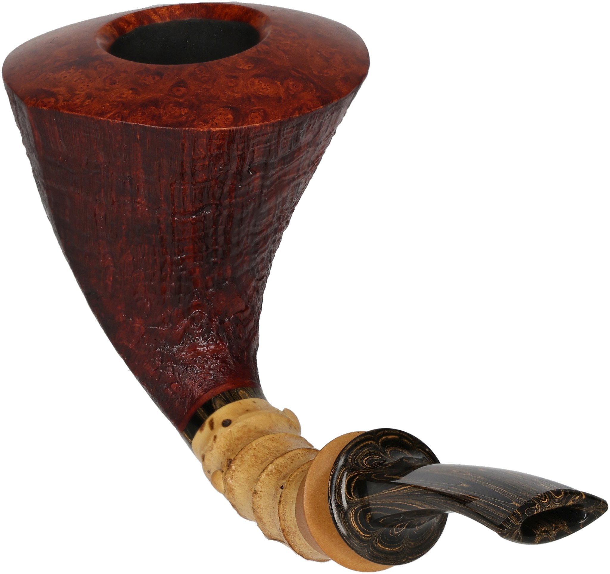 Kaffl Pipes Nr. 25018 Bambus Horn_02