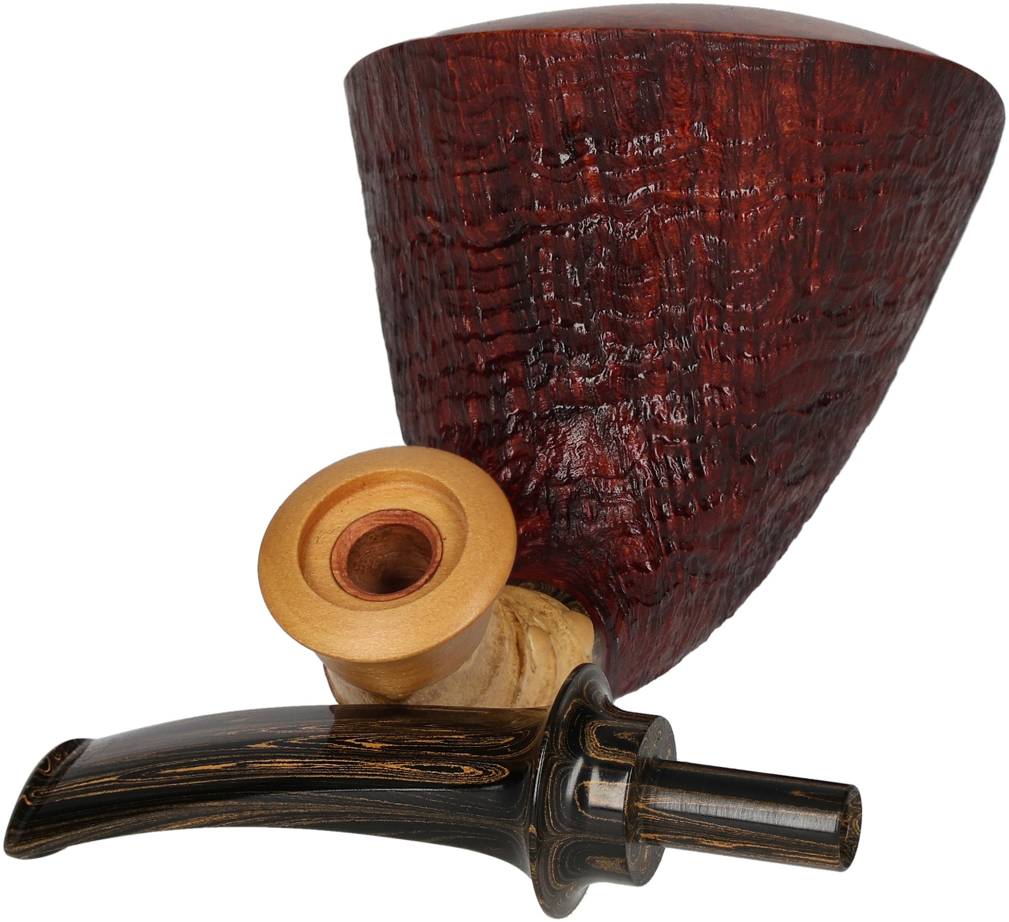 Kaffl Pipes Nr. 25018 Bambus Horn_05