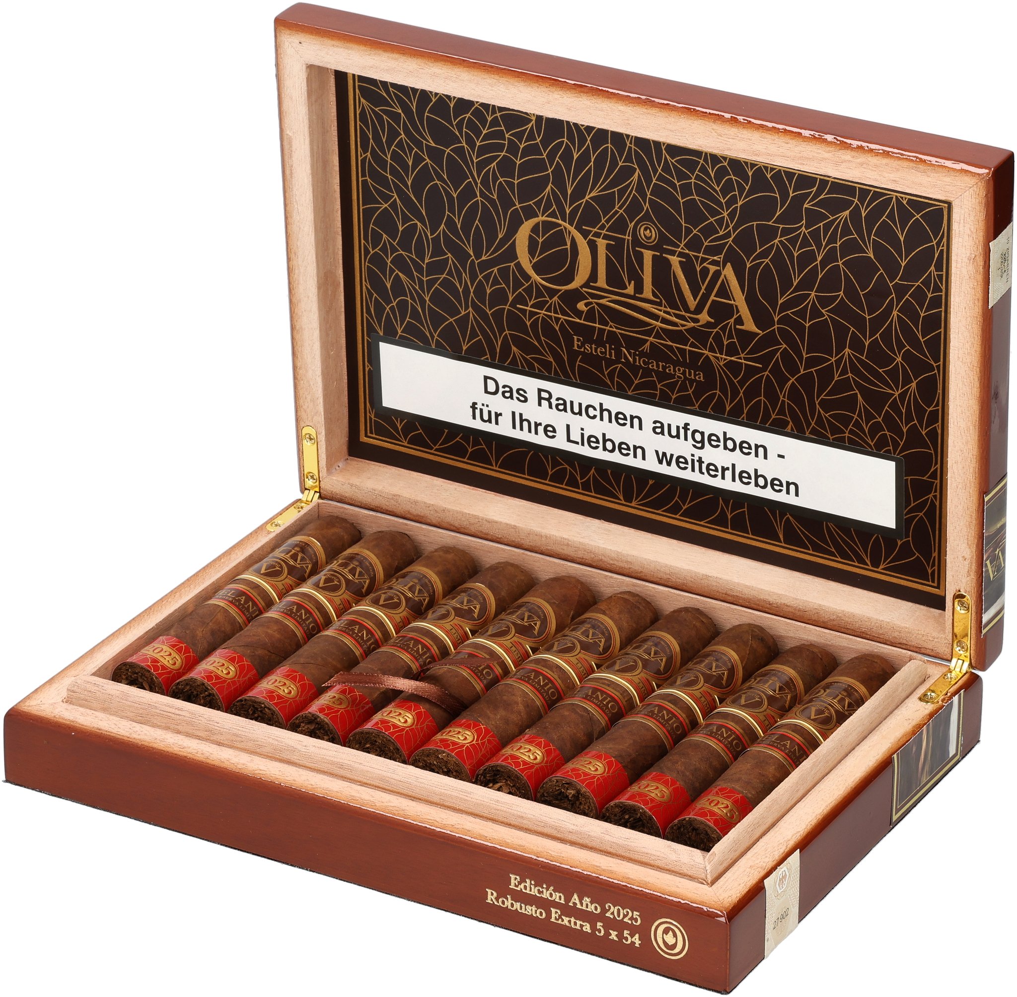 Robusto Extra 2025 box open