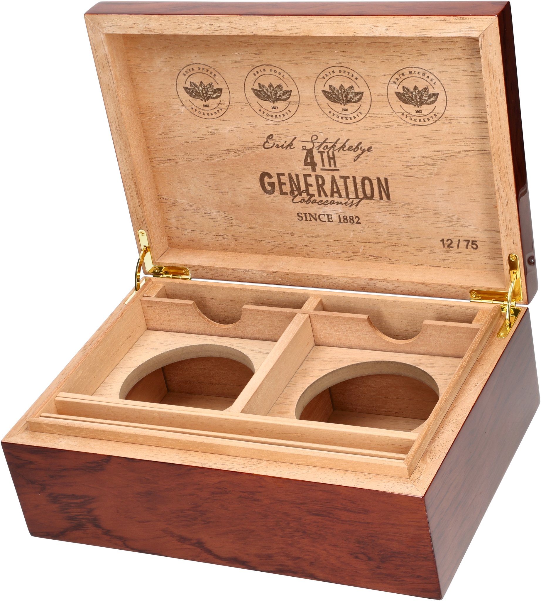 Tabak Humidor offen
