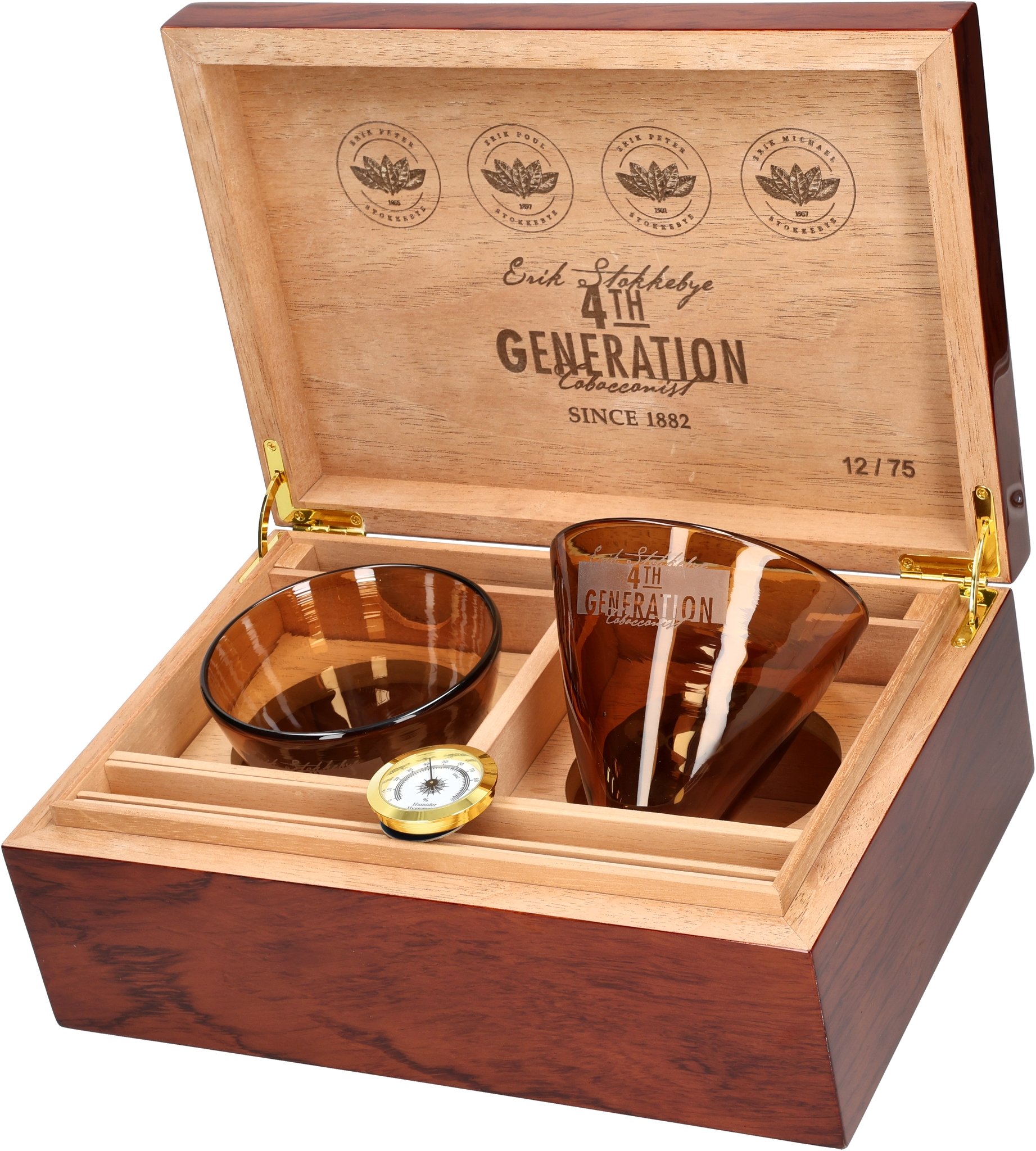 Tabak Humidor offen