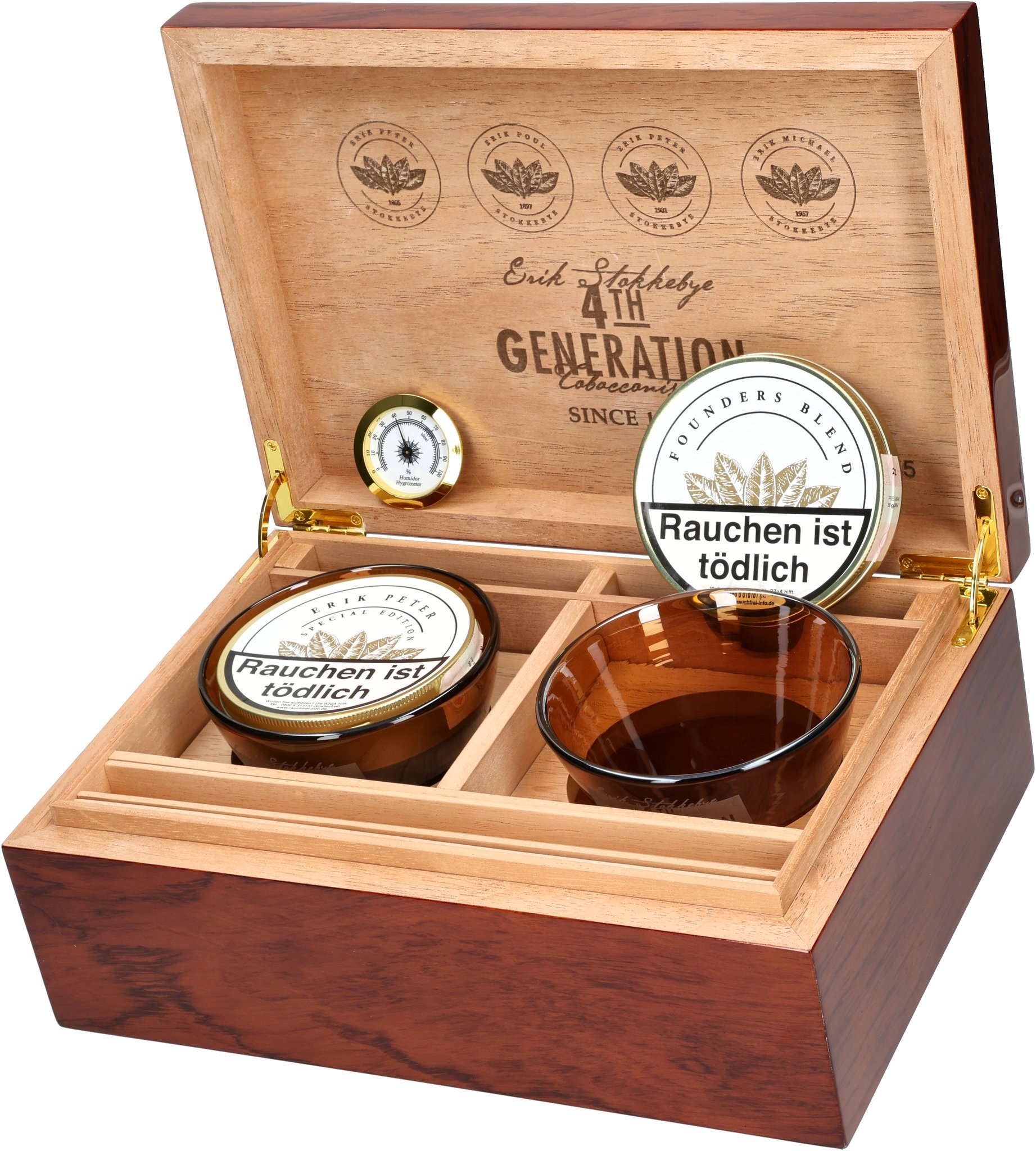 Tabak Humidor offen 2