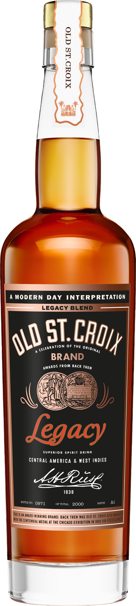 A.H. Riise Rum-Basis XO Legacy Reserve (0,7 l / 42 % Vol.)