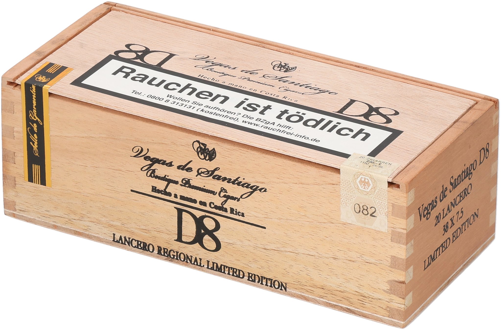 D8 Limited Edition Lancero box