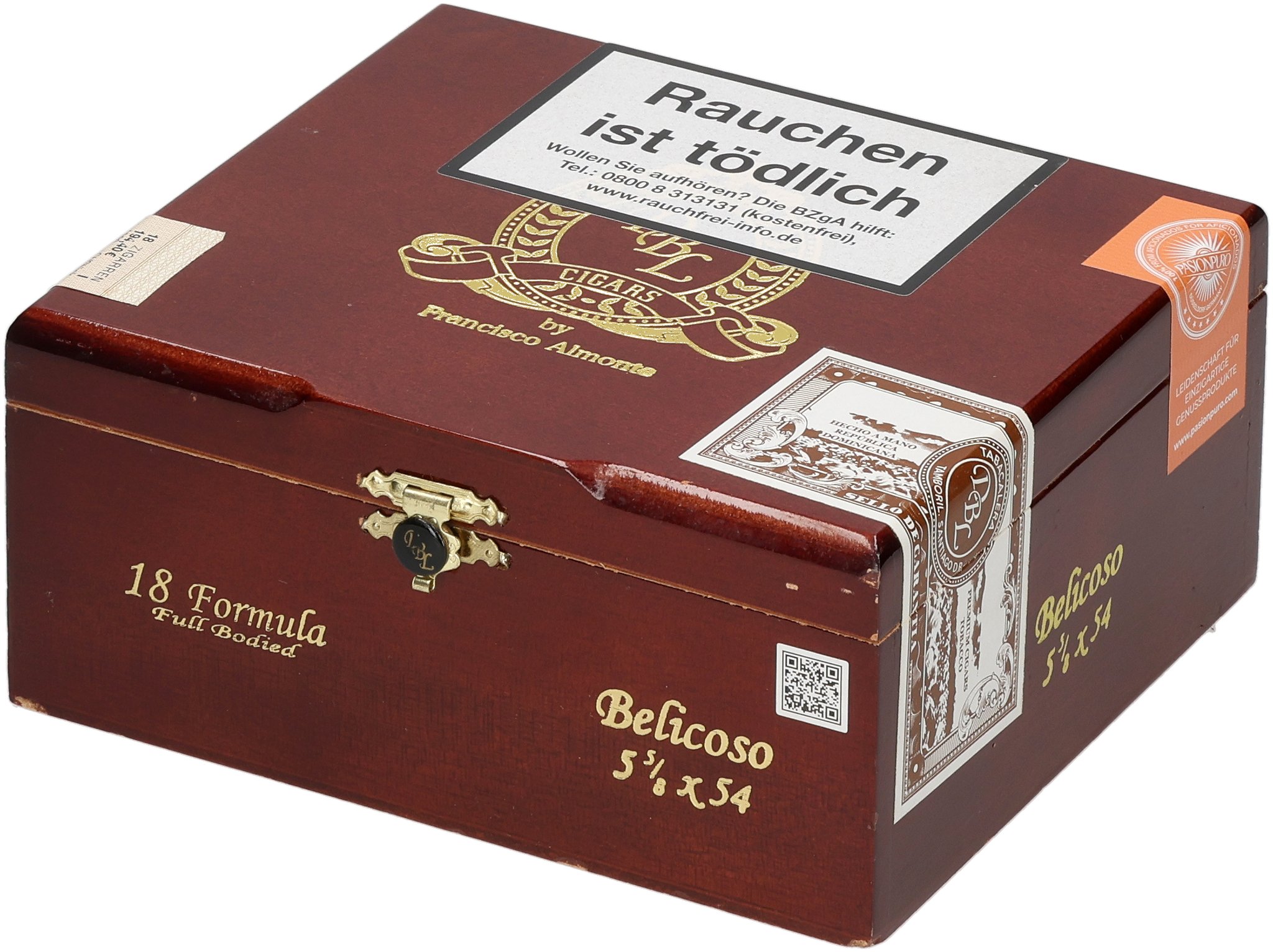 Formula Belicoso box