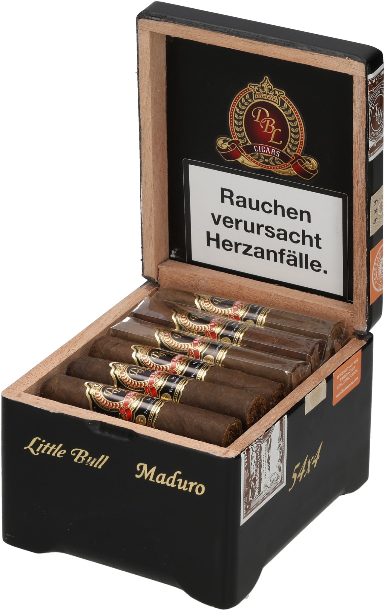 Maduro Little Bull box open