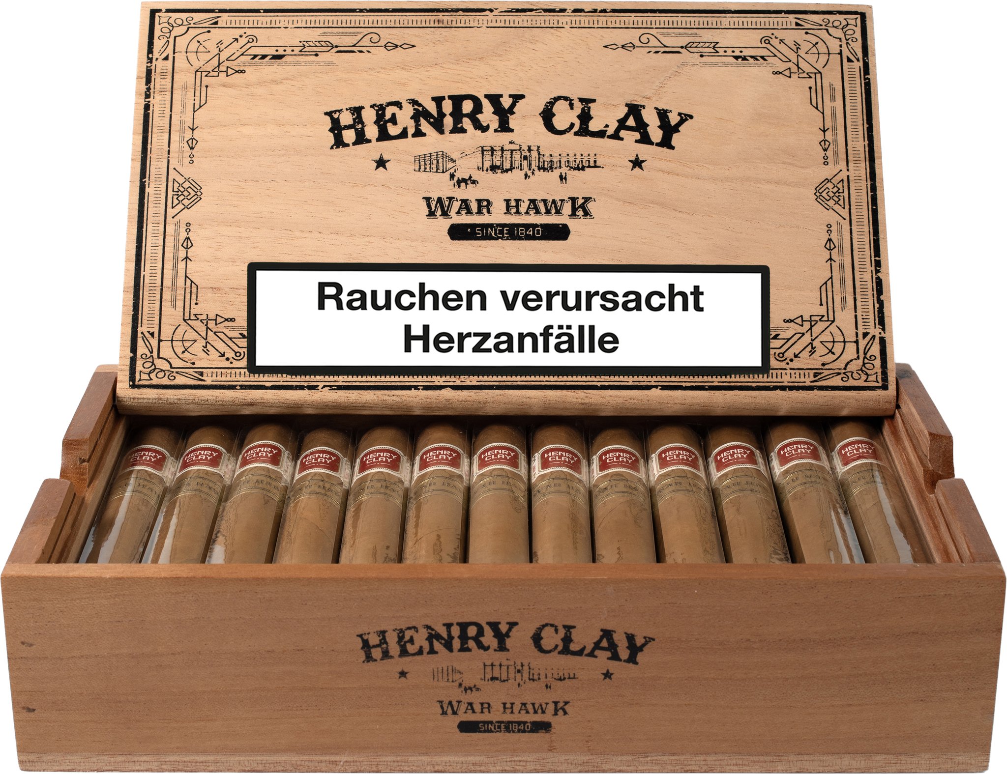 Henry Clay War Hawk Toro Kiste offen