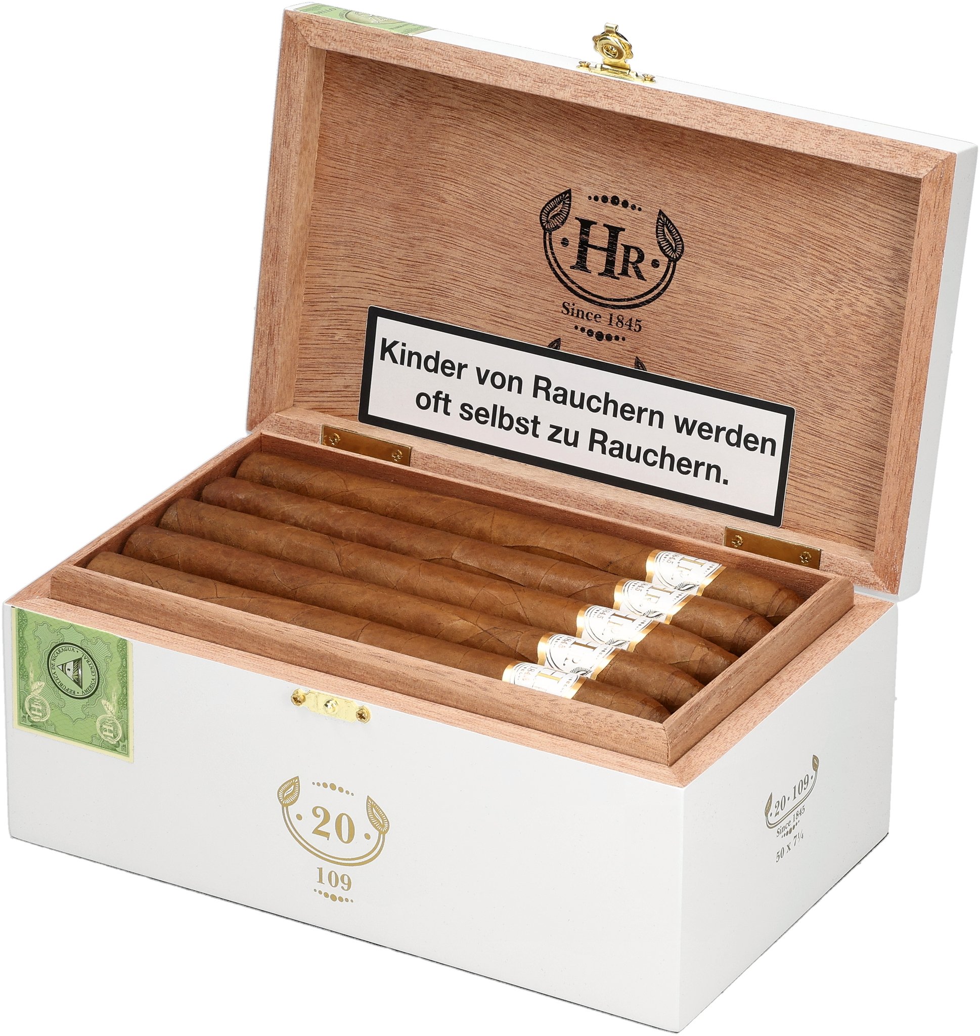 HR White 109 (Doble Corona) Kiste