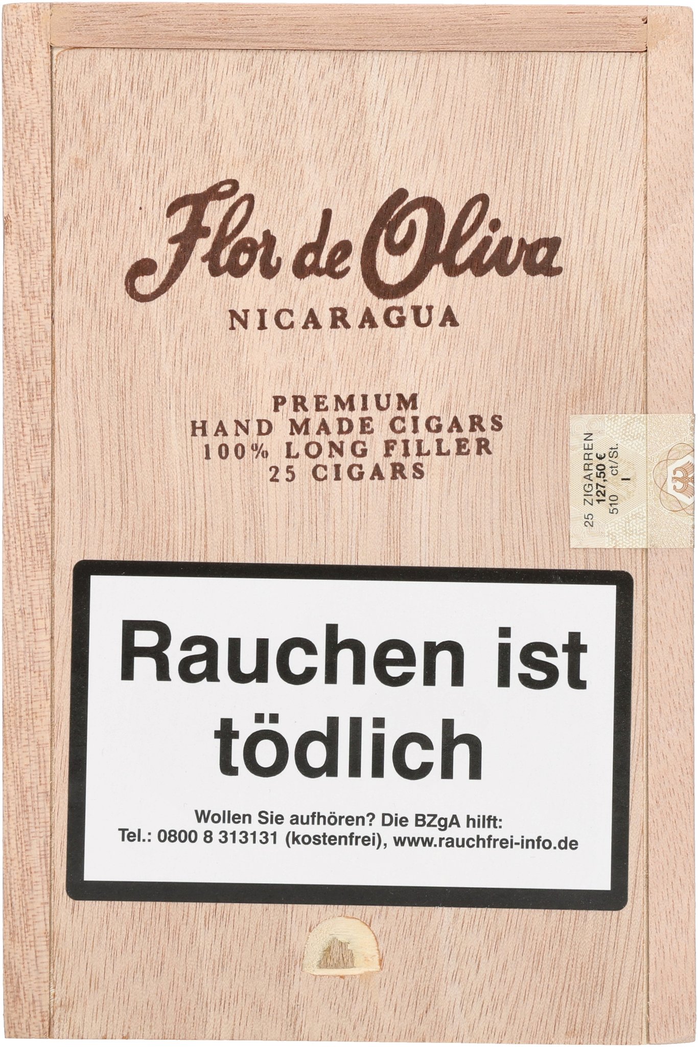 Nicaragua Toro Kiste frontal